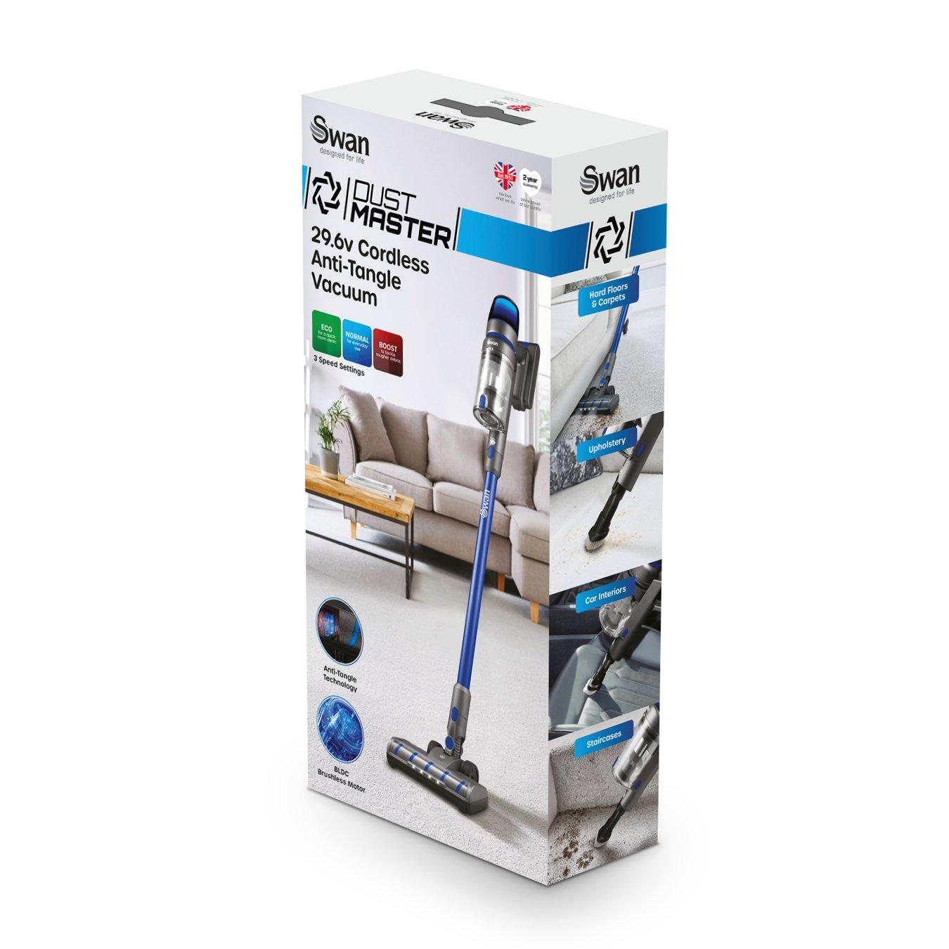 Blue - Swan - Swan 29.6V Cordless Stick Vac - 9