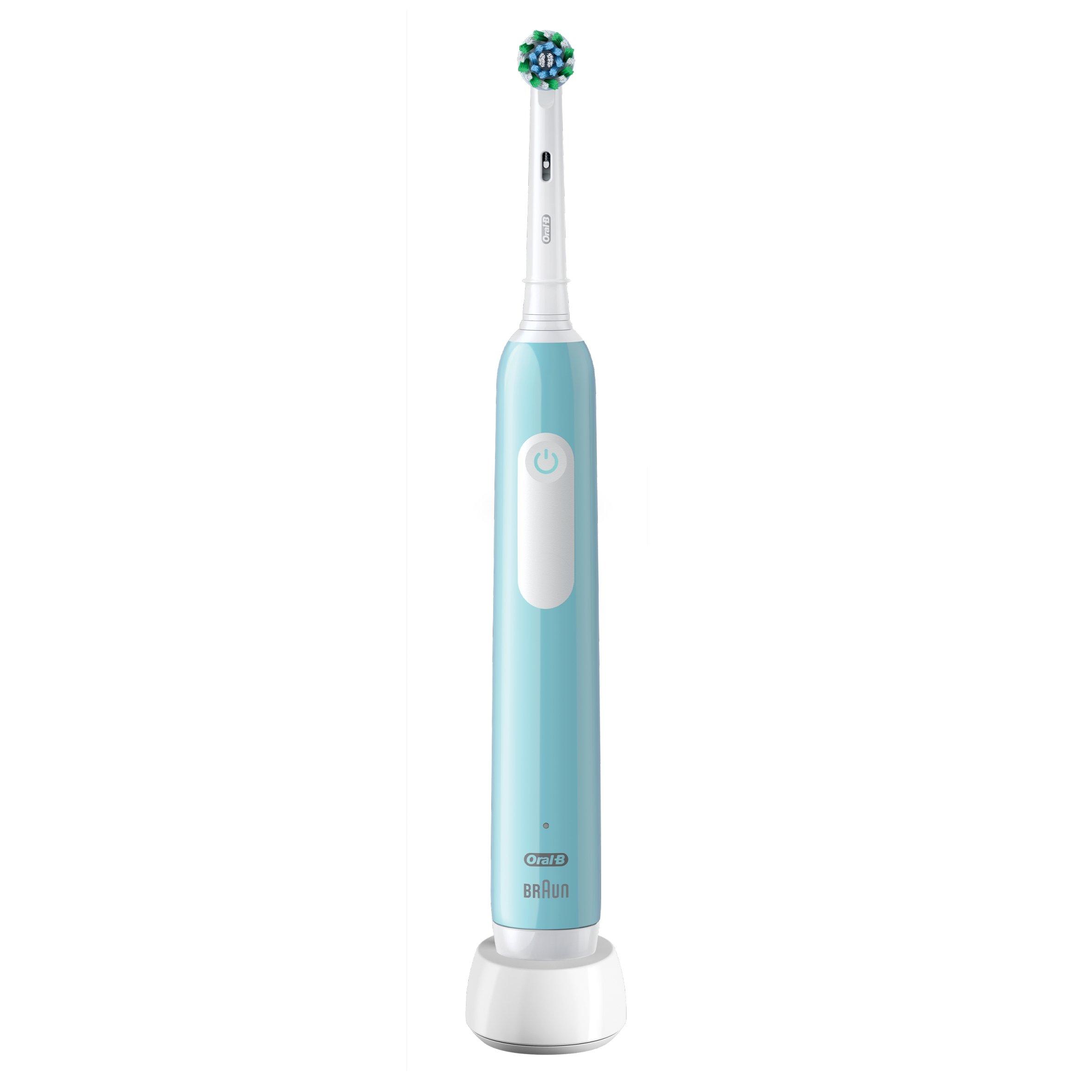 Blue - Oral B - Oral-B Pro Series 1 Cross Action Blue Toothbrush - 3