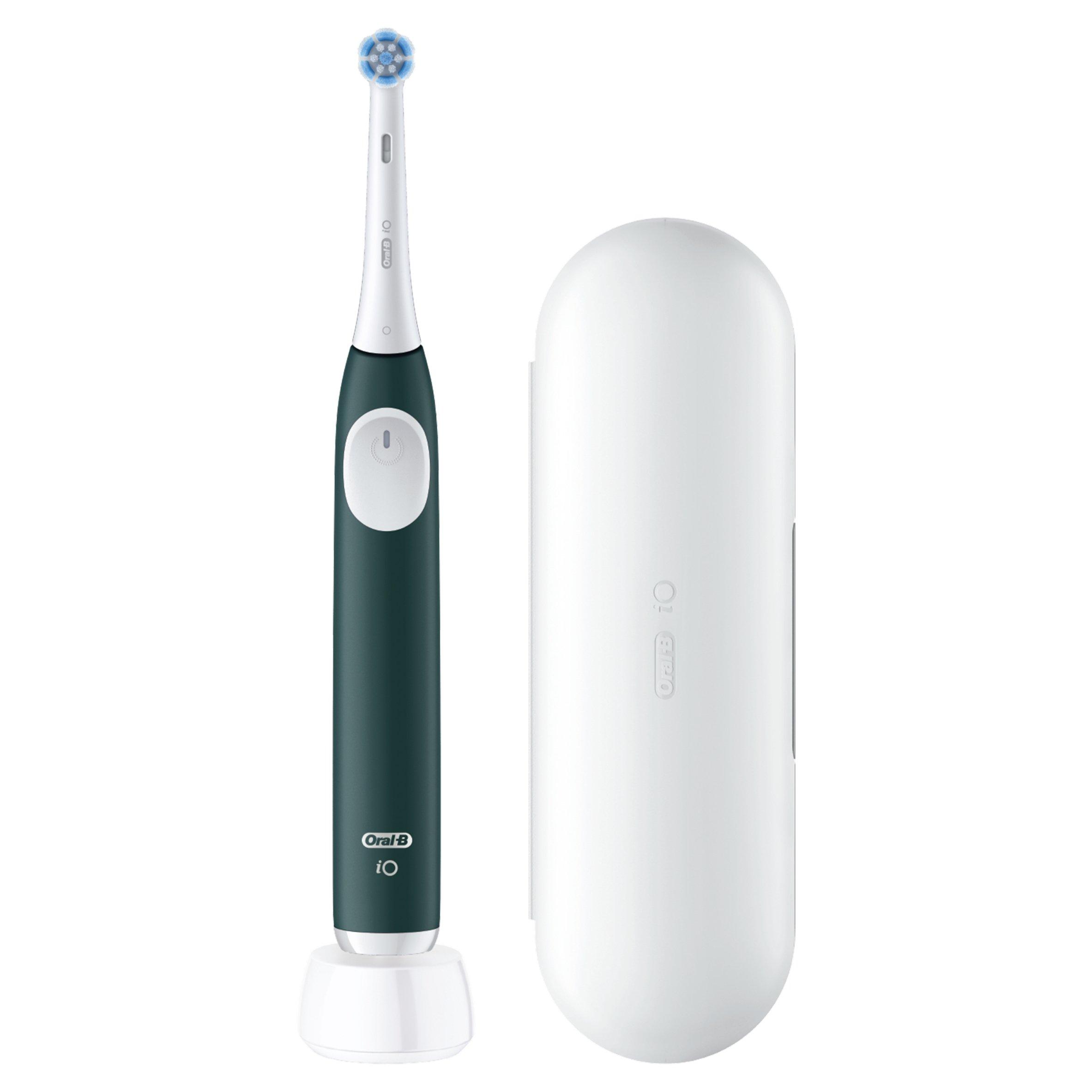 Green - Oral B - Oral-B iO2 Forest Green Toothbrush + Travel Case - 3