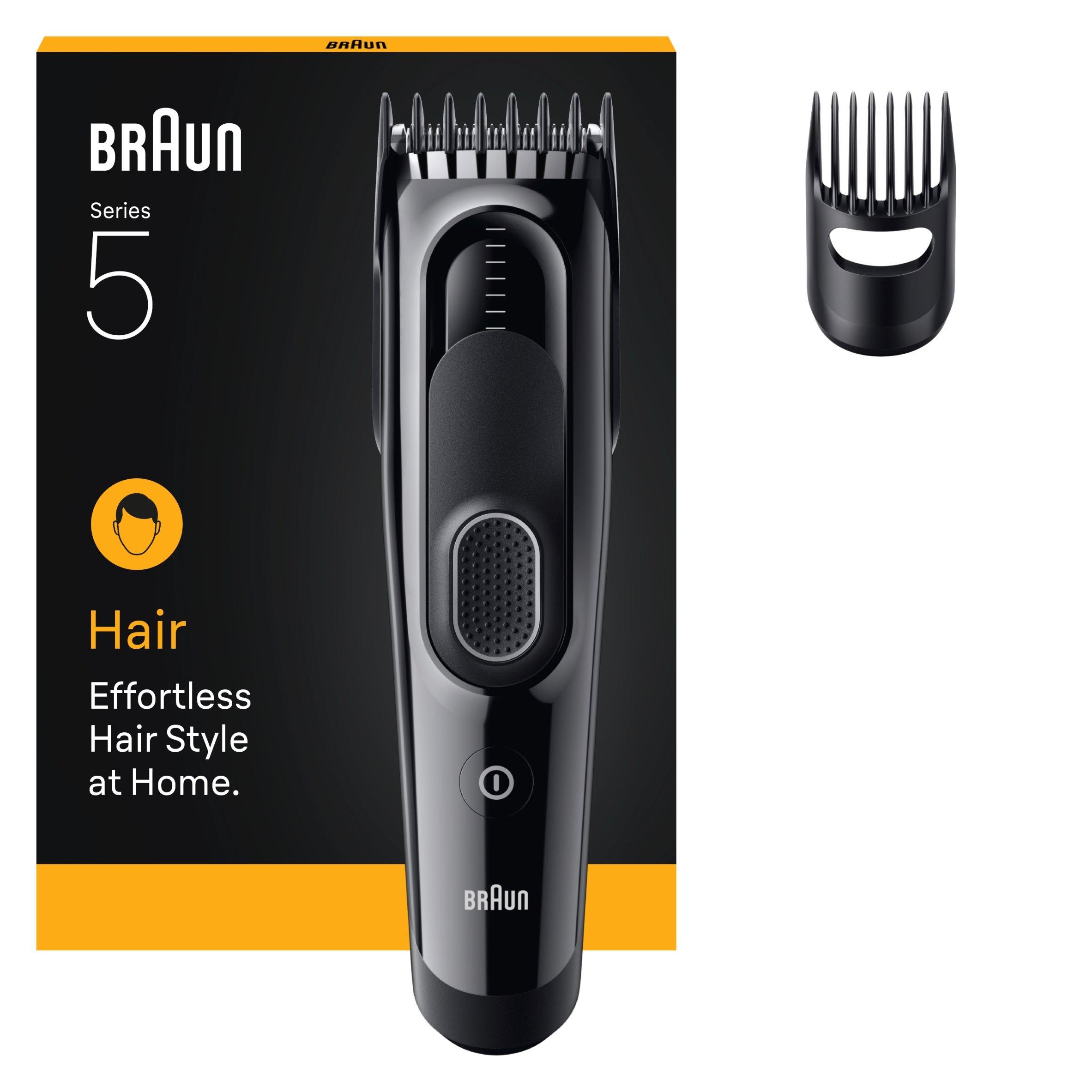 Black - Braun - Braun HC5510 Hair Clipper BLK - 1