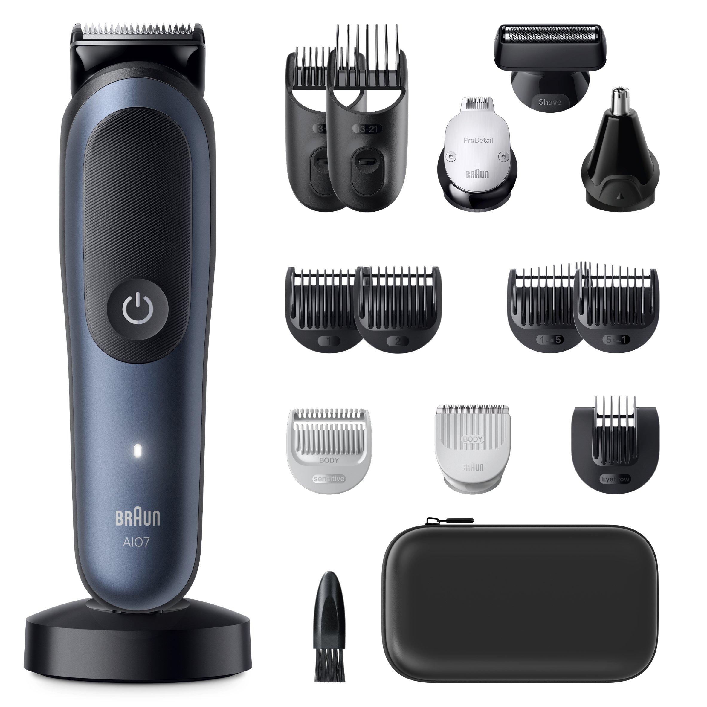 Blue - Braun - Braun AIO7580 All-in-one Trimmer BLKDPBLU - 3