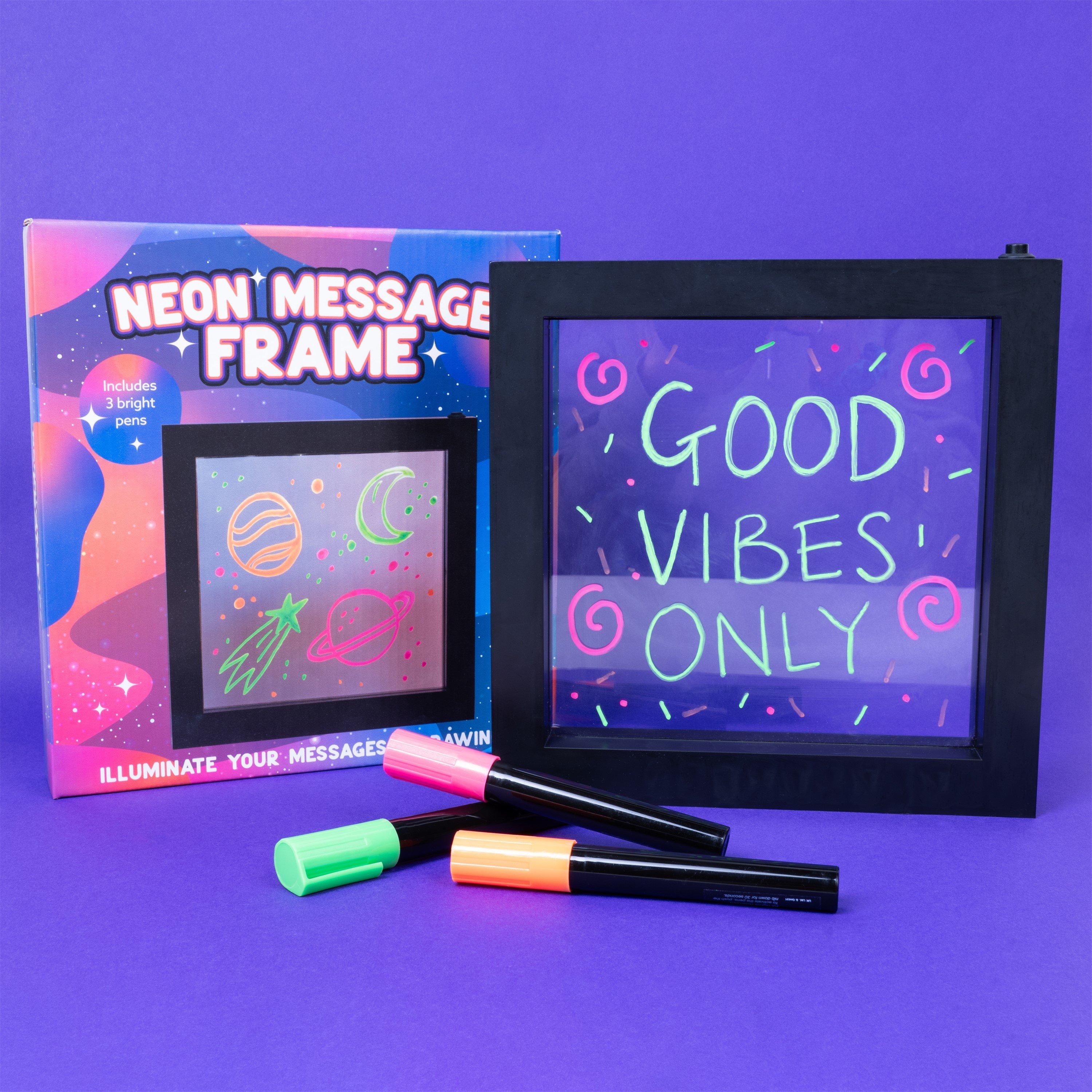 None - Fizz Creations - Light Up Neon Effect Message Board - 1