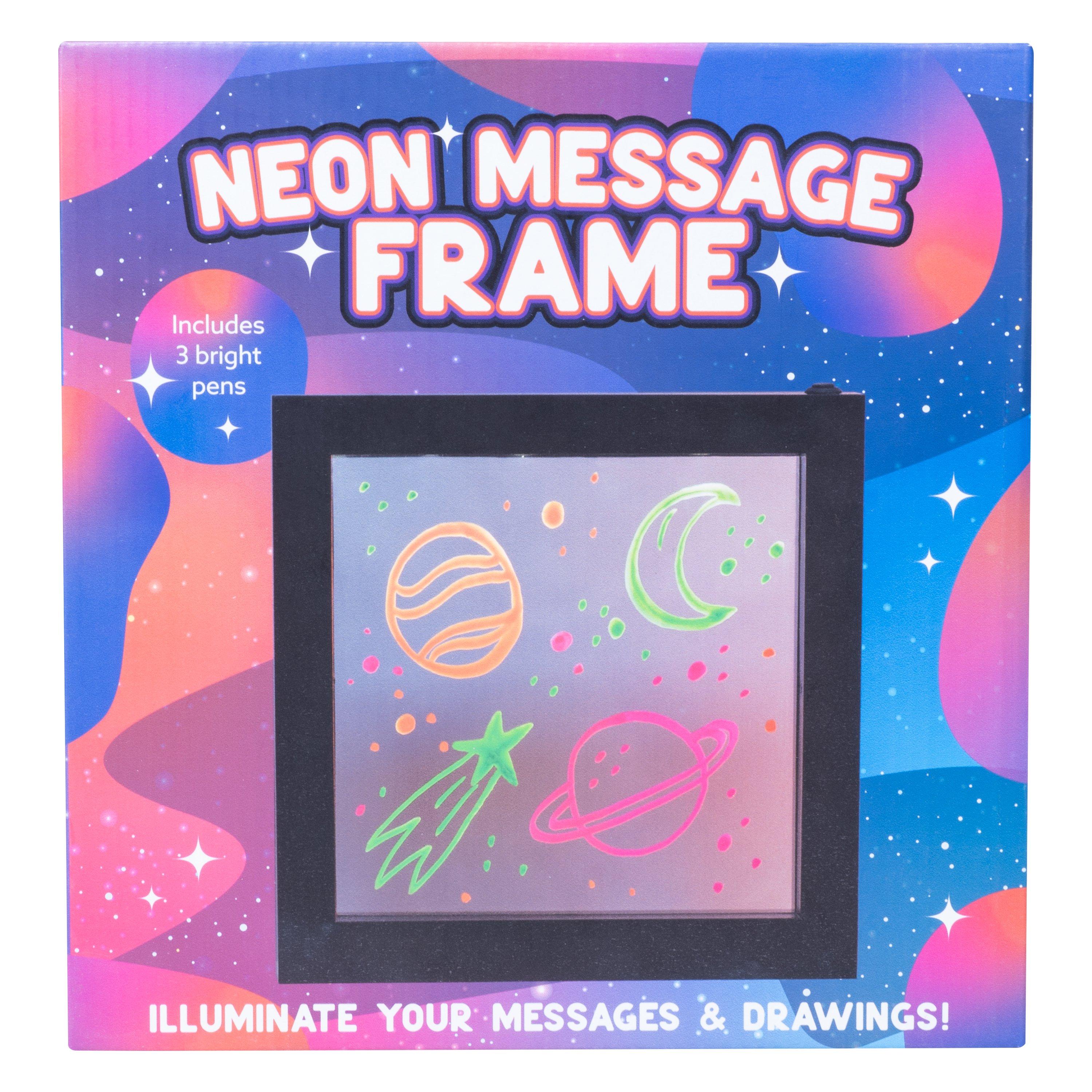 None - Fizz Creations - Light Up Neon Effect Message Board - 5