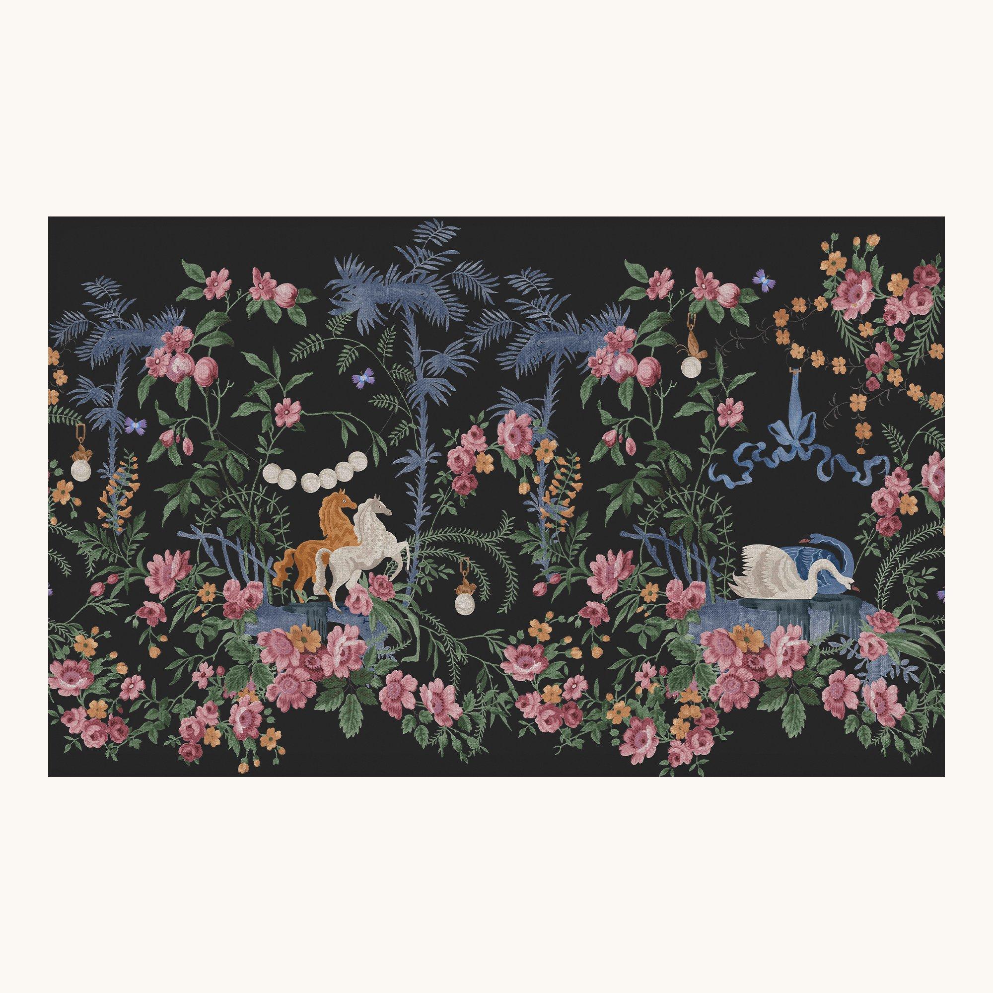 Night - Cath Kidston - Cath Kidston Colourful Life Night Fixed Size Mural - 2