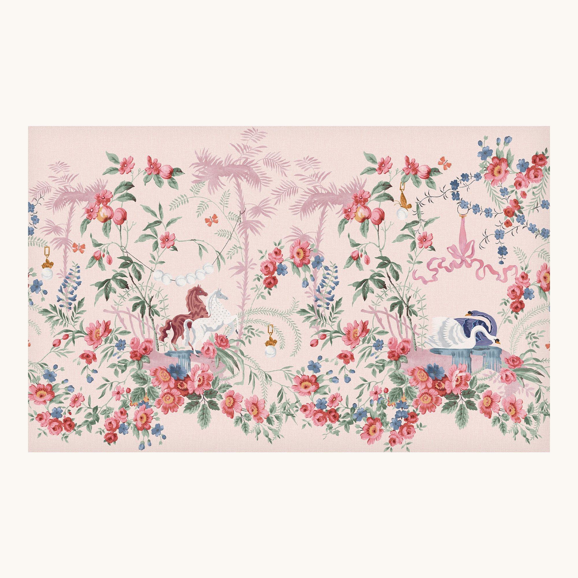 Pink - Cath Kidston - Cath Kidston Colourful Life Pink Fixed Size Mural - 2
