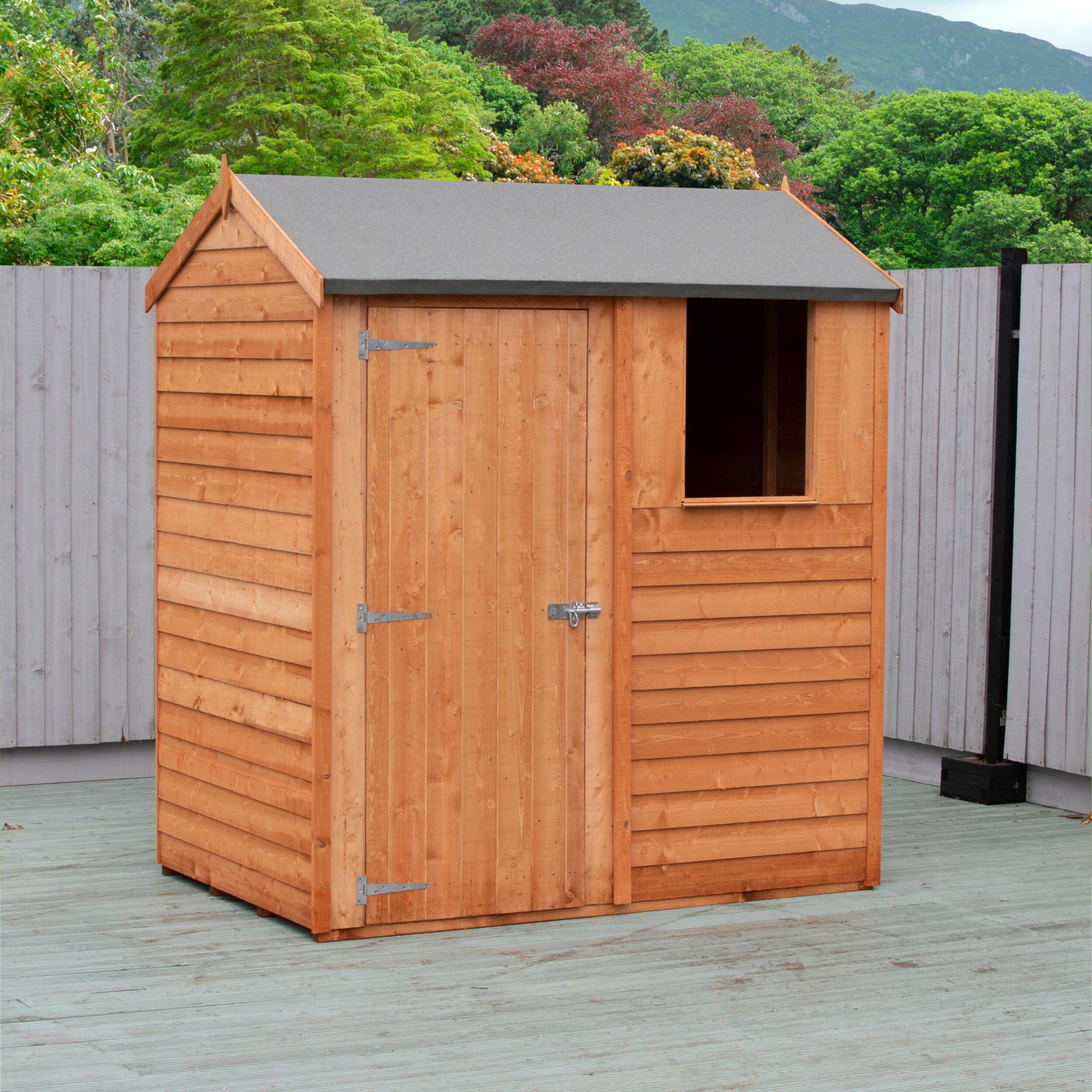 Wood - Shire - Overlap 6x4 SD Reverse Apex - 6