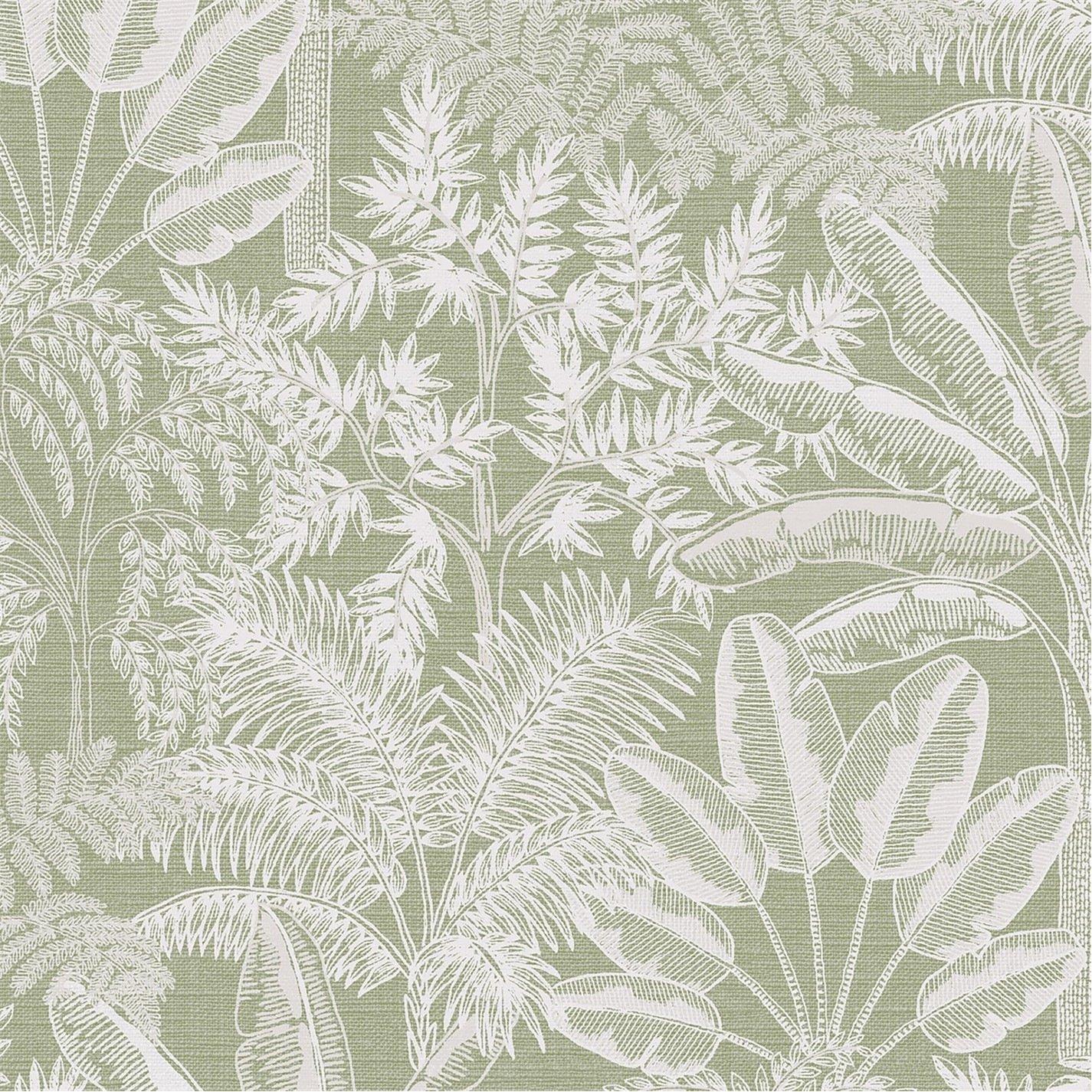 Sage - Superfresco Easy - Superfresco Easy Intrigue Sage Wallpaper - 4