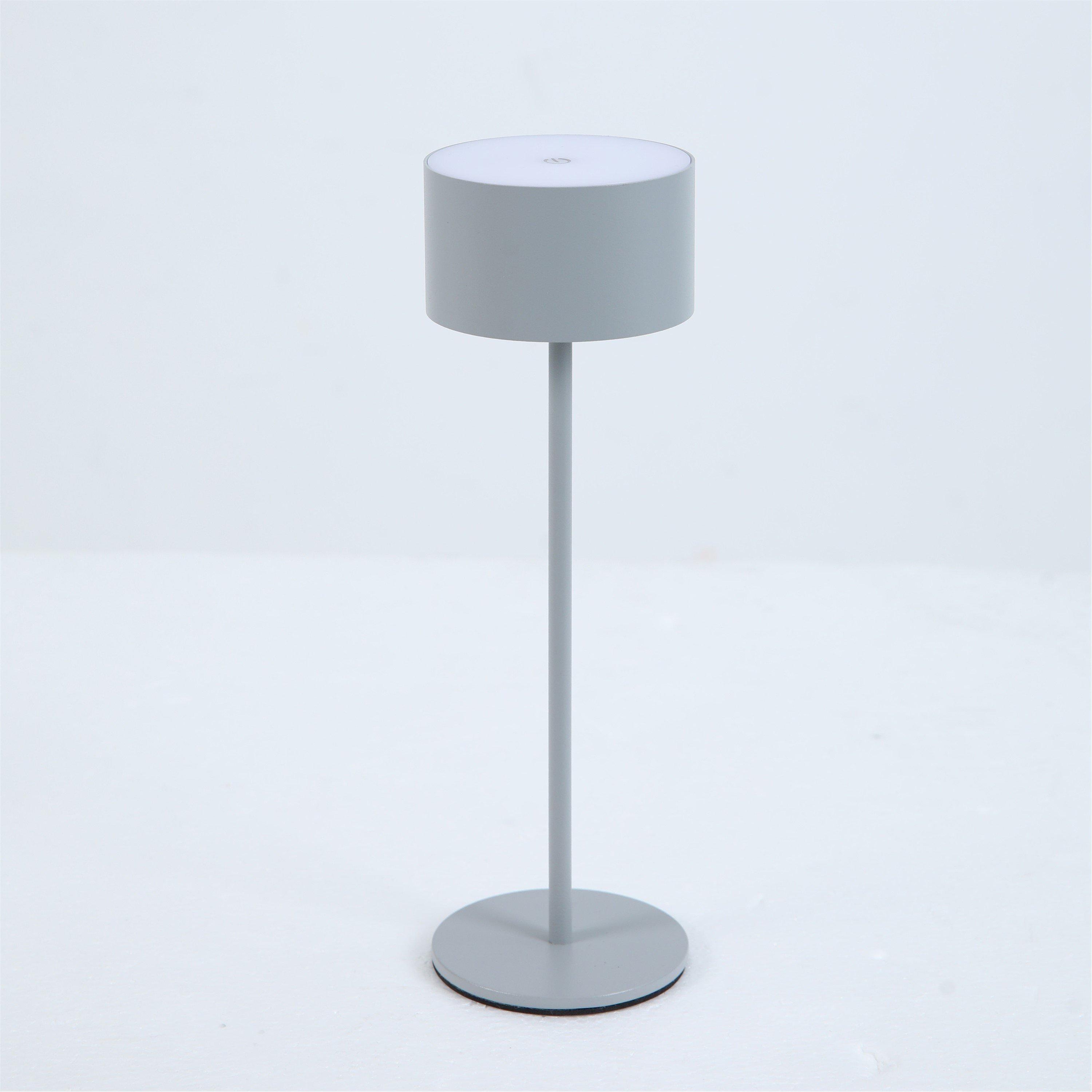 Grey - Suntime - Stepless Dimming Garden Table Lamp - 2