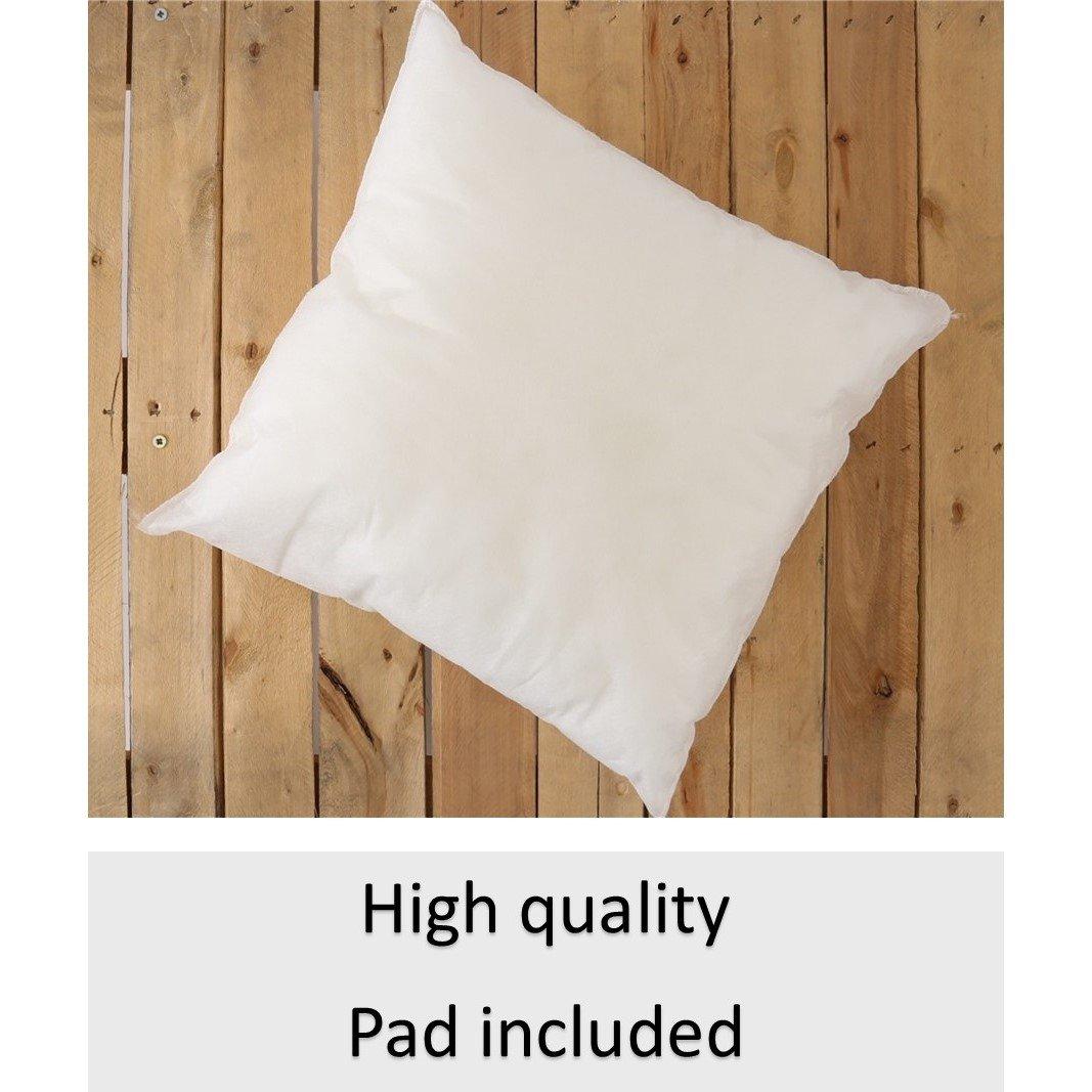 Blue - Alan Symonds - Blossom Large Outdoor Cushion Cover and Filler Pad - 4