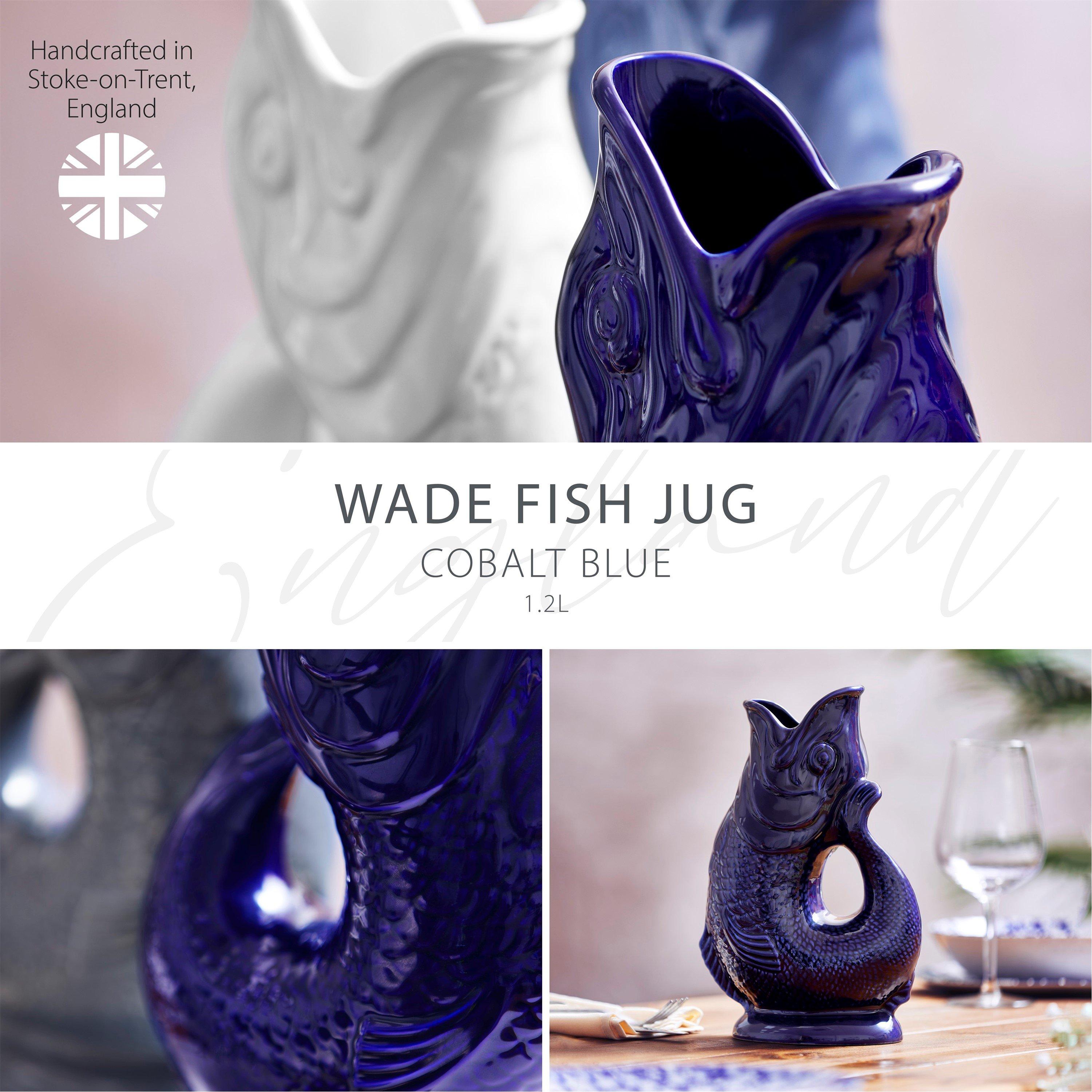 Blue - WADE - Wade Fish Jug 1.2L Cobalt - 2