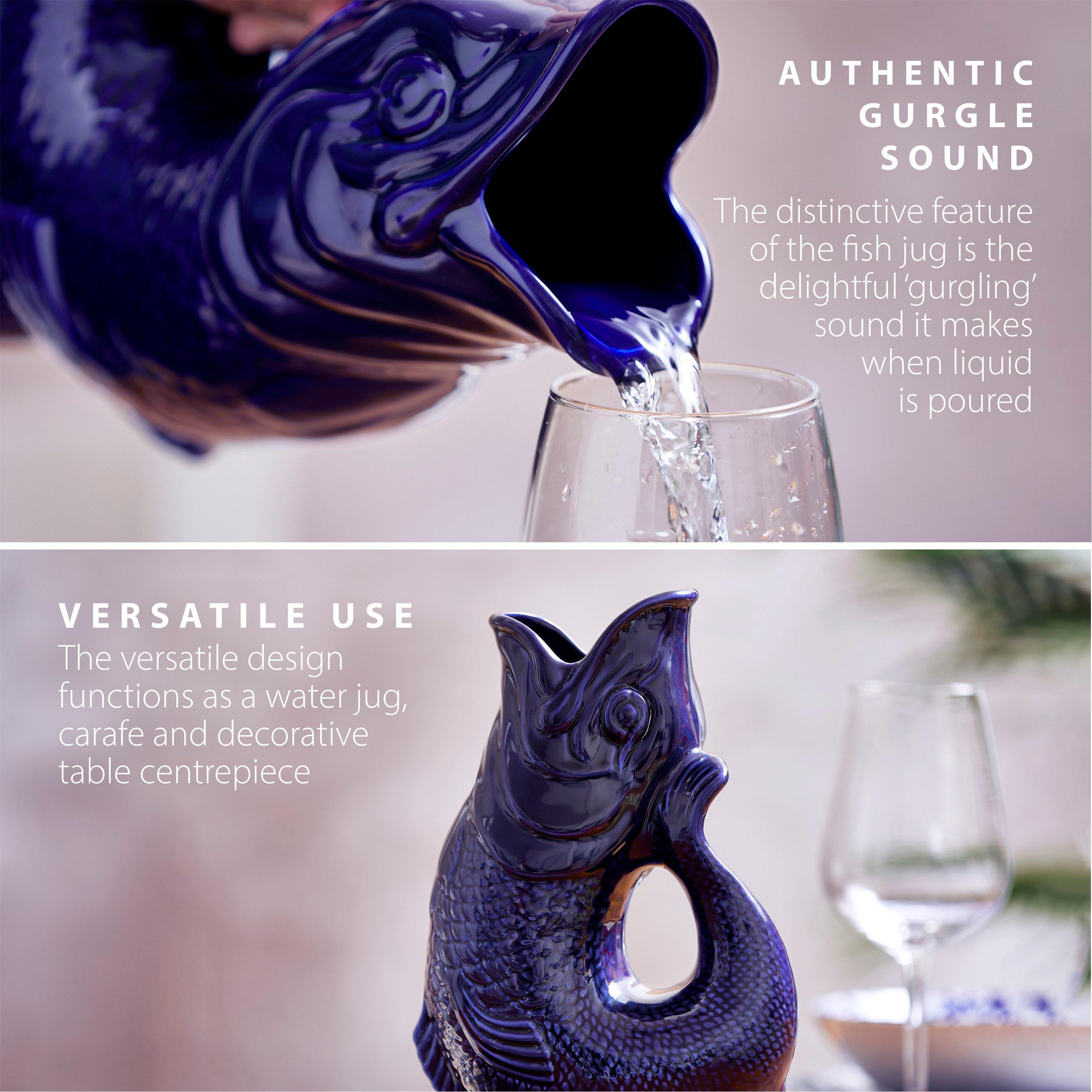 Blue - WADE - Wade Fish Jug 1.2L Cobalt - 4