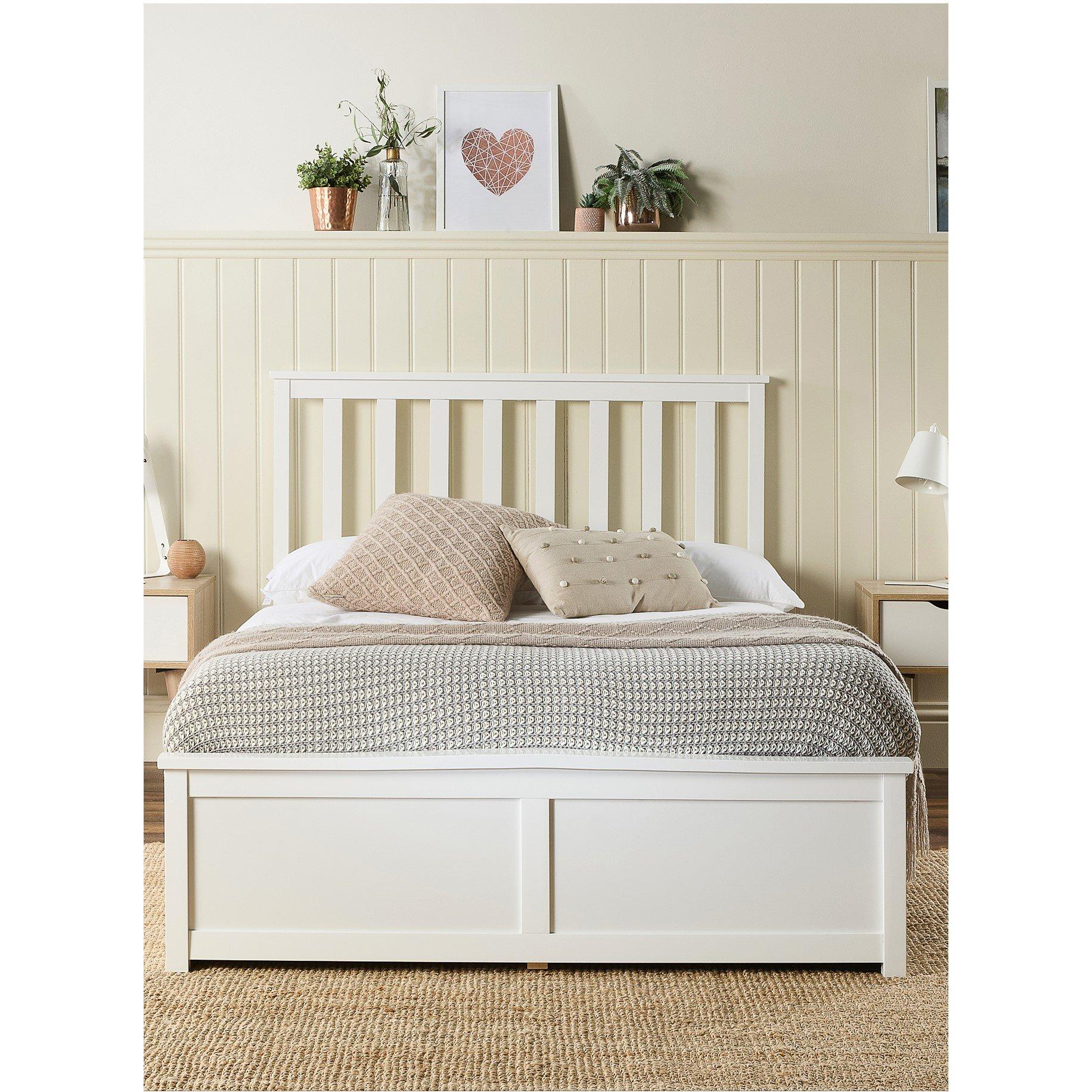 White - Aspire - Wooden Ottoman Bed - 3