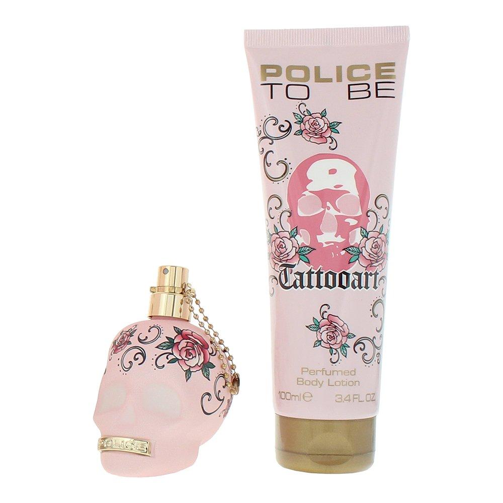 None - Police - Police To Be Tatto Art 2 Piece Gift Set - 2