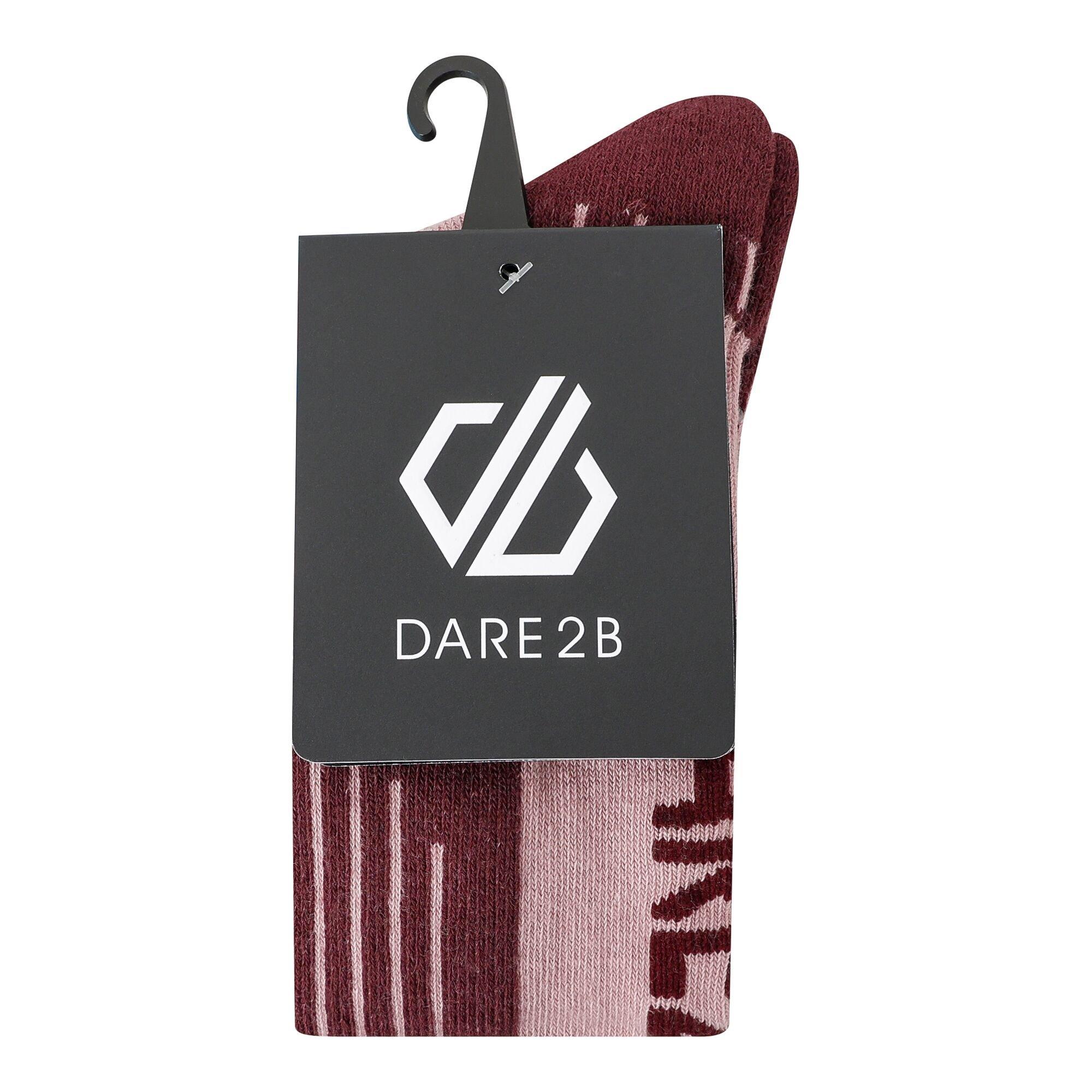 Dare 2B Kids’ Technical Ski Socks - Purple UK Size 12-3 - Image 5