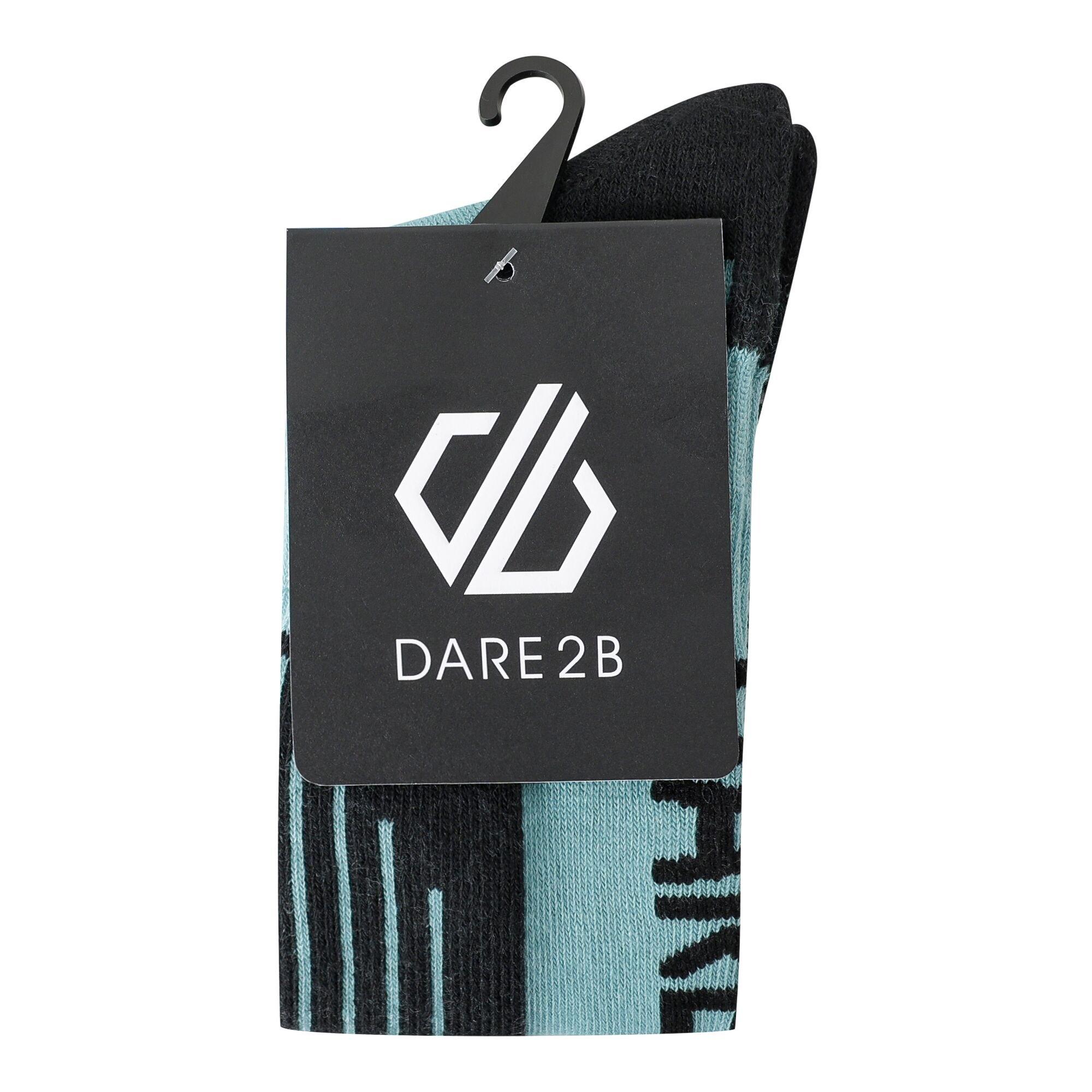 Dare 2B Unisex Kids Green Kids’ Technical Ski Socks, Cotton, Cotton Size: Uk 6-8 - Image 5