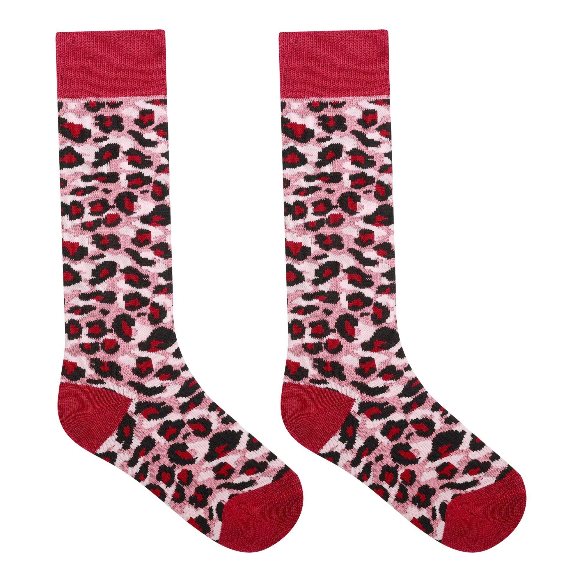 Dare 2B Kids’ Printed Ski Socks - Pink UK Size 6-8 - Image 3