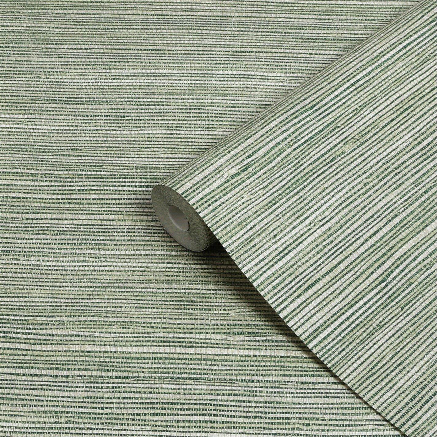 Emerald - Superfresco Easy - Emperor Grasscloth Emerald Wallpa - 3