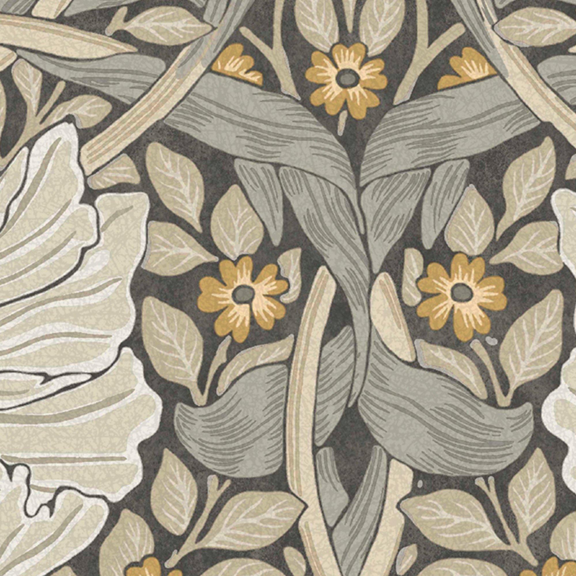 Grey - William Morris at Home - William Morris at Home Pimpernel Grey Wallpaper - 4