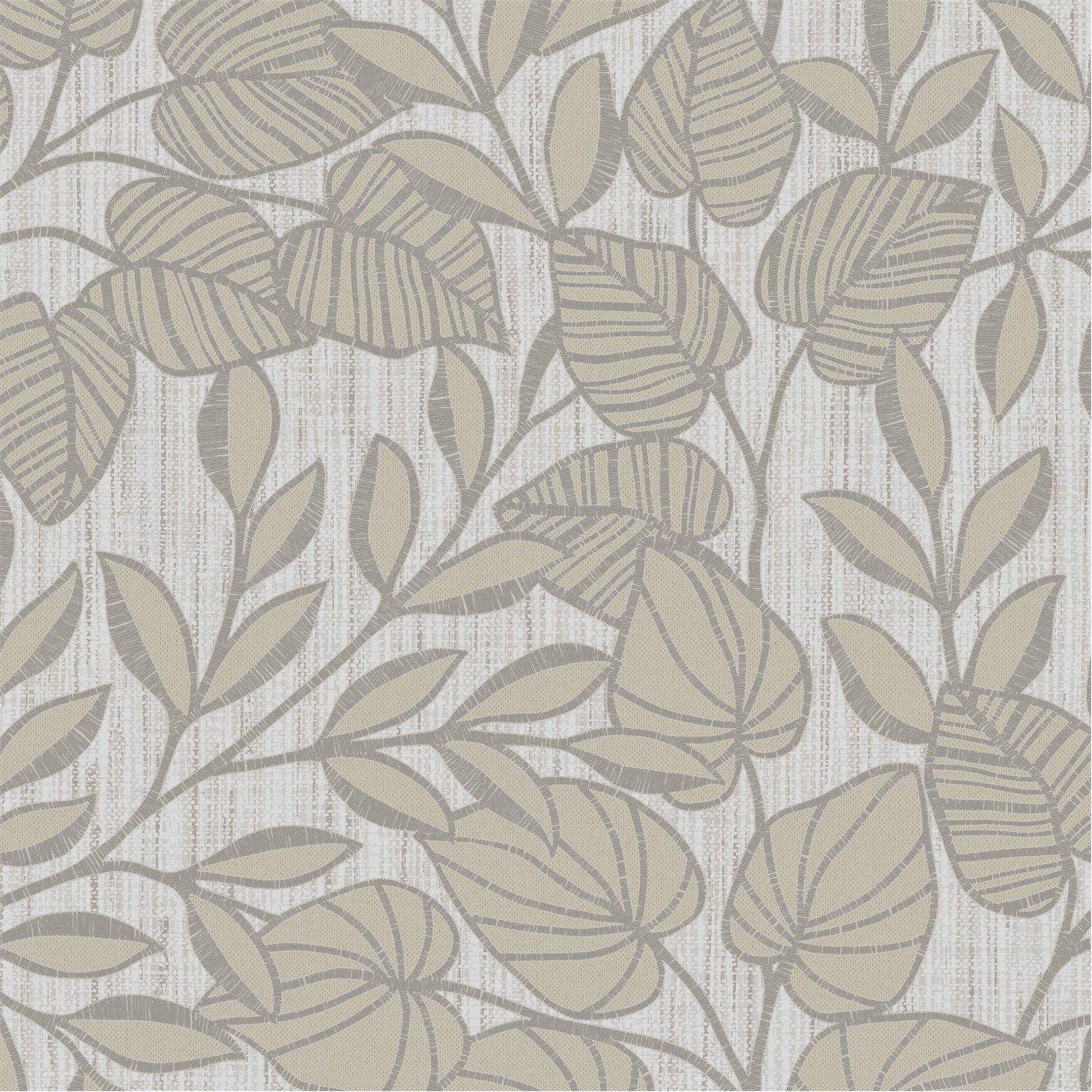 Superfresco  Linden Leaf Trail Wallpaper Sage