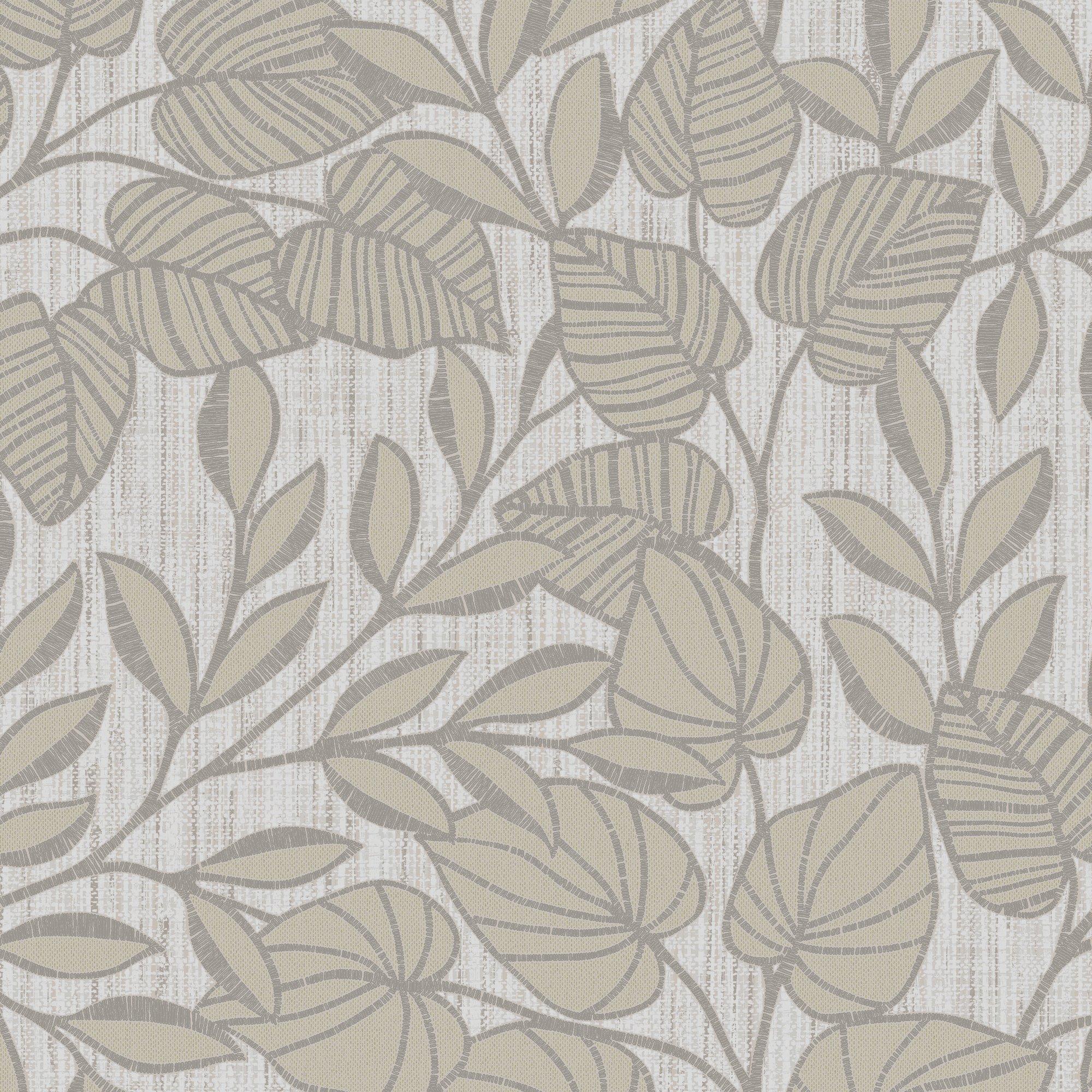 Sage - Superfresco - Superfresco Linden Leaf Trail Sage Wallpaper - 2