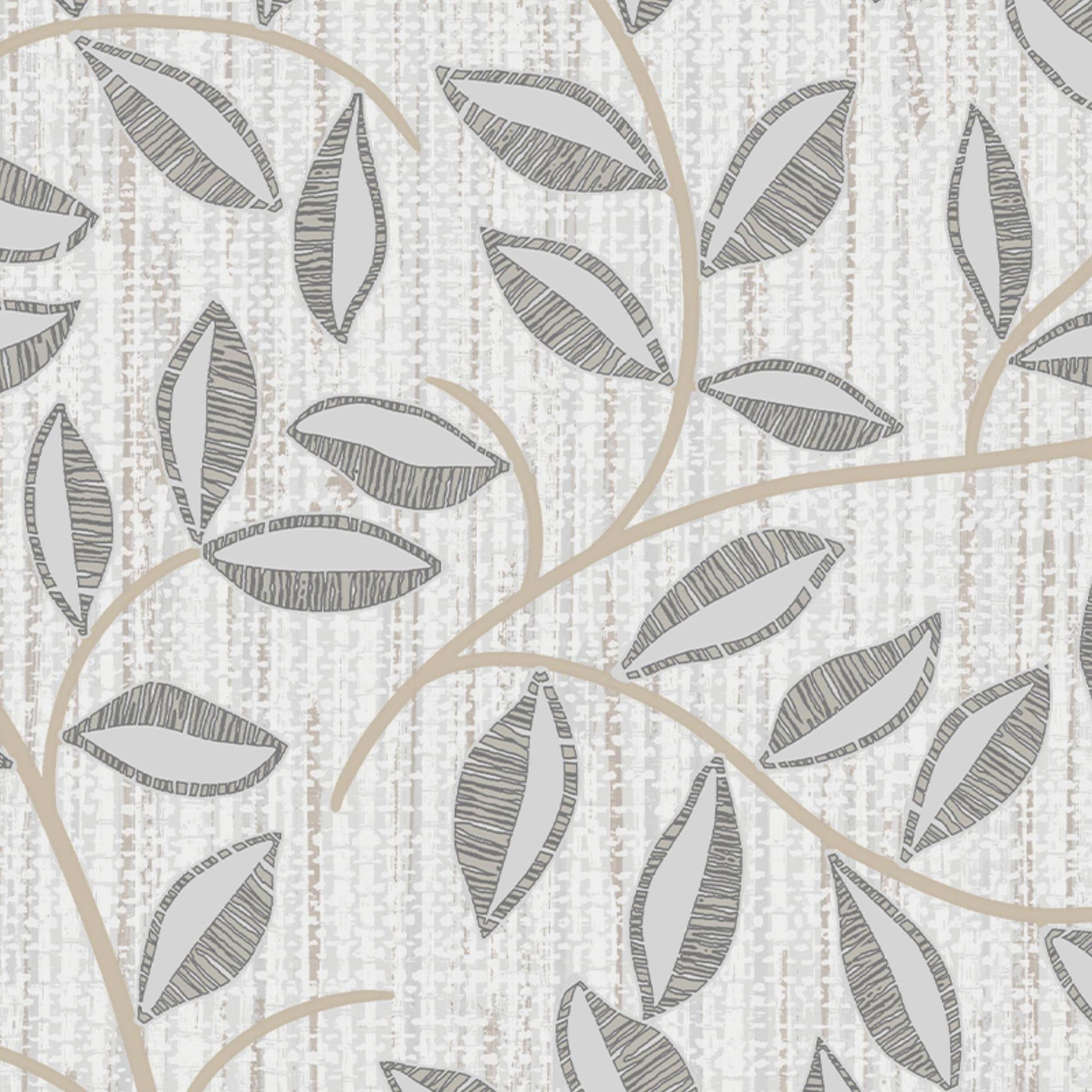 Mocha - Superfresco - Superfresco Willow Leaf Mocha Wallpaper - 4