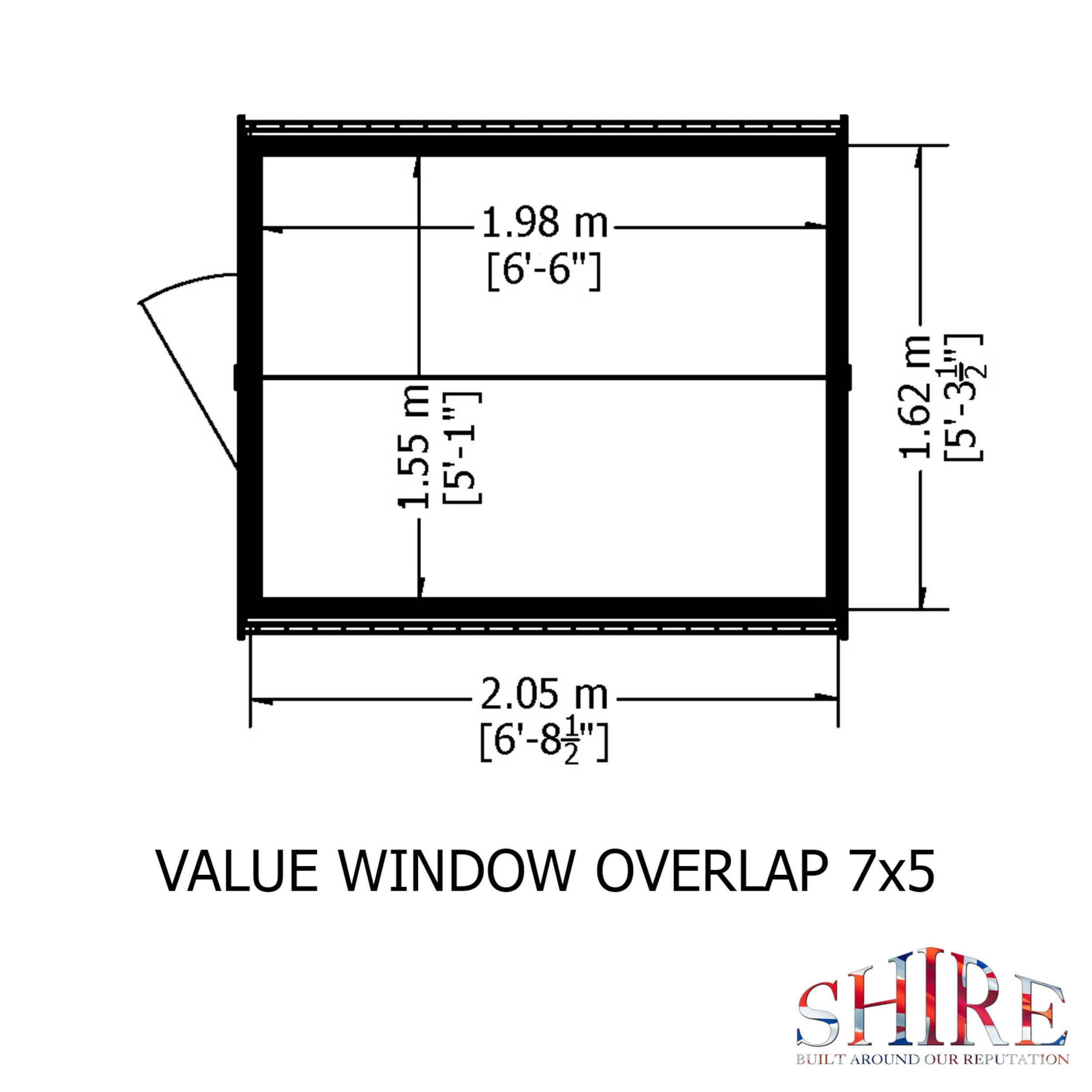 Wood - Shire - Overlap 7x5 SD Value with Window - 4