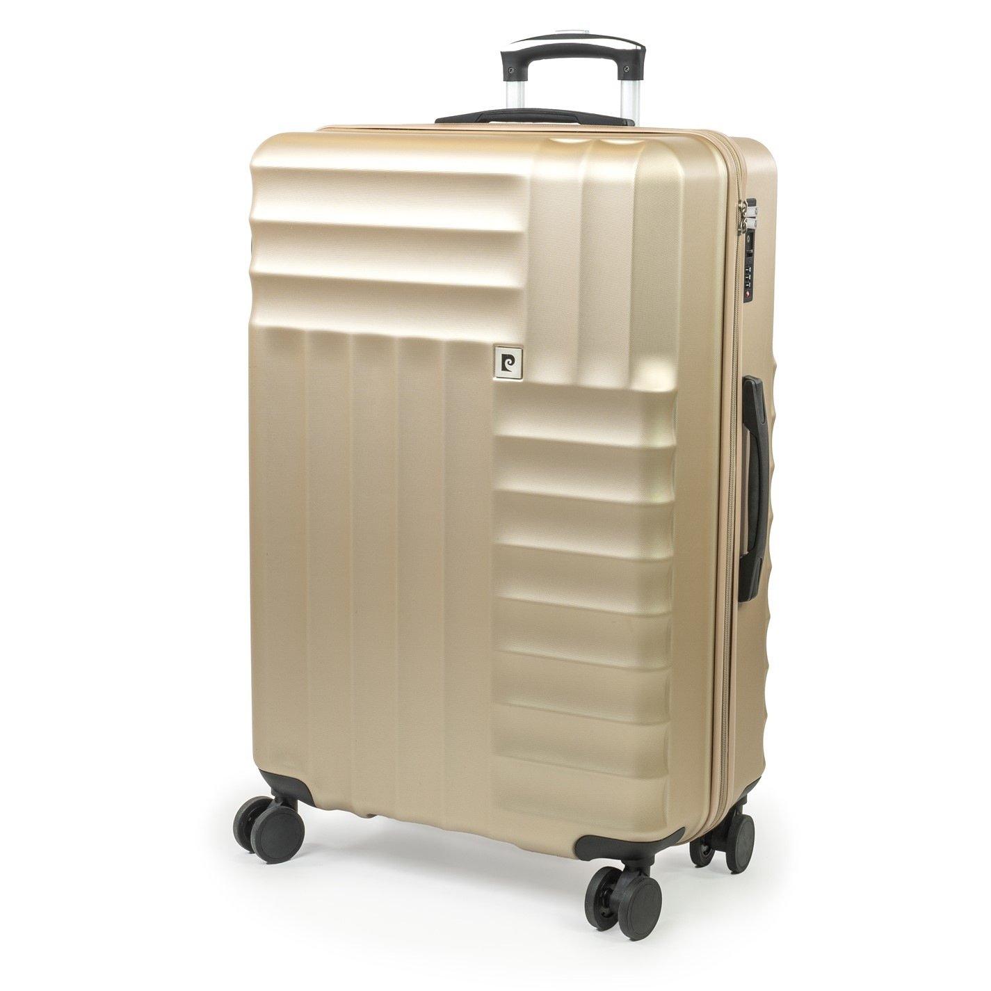 Champagne - Pierre Cardin - Soleil 30-inch Hard Shell Luggage Large Suitcase - 1