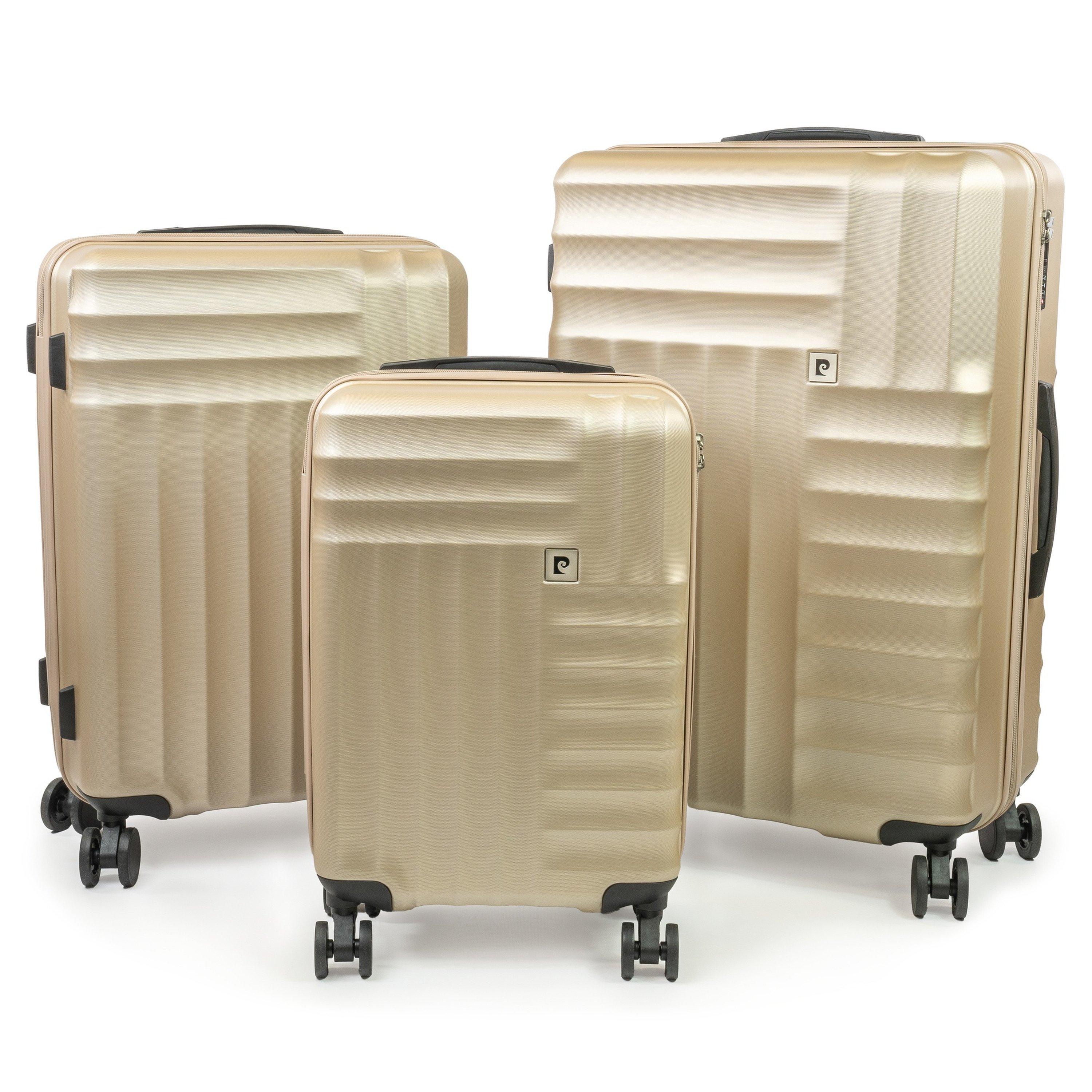 Champagne - Pierre Cardin - Soleil 30-inch Hard Shell Luggage Large Suitcase - 10