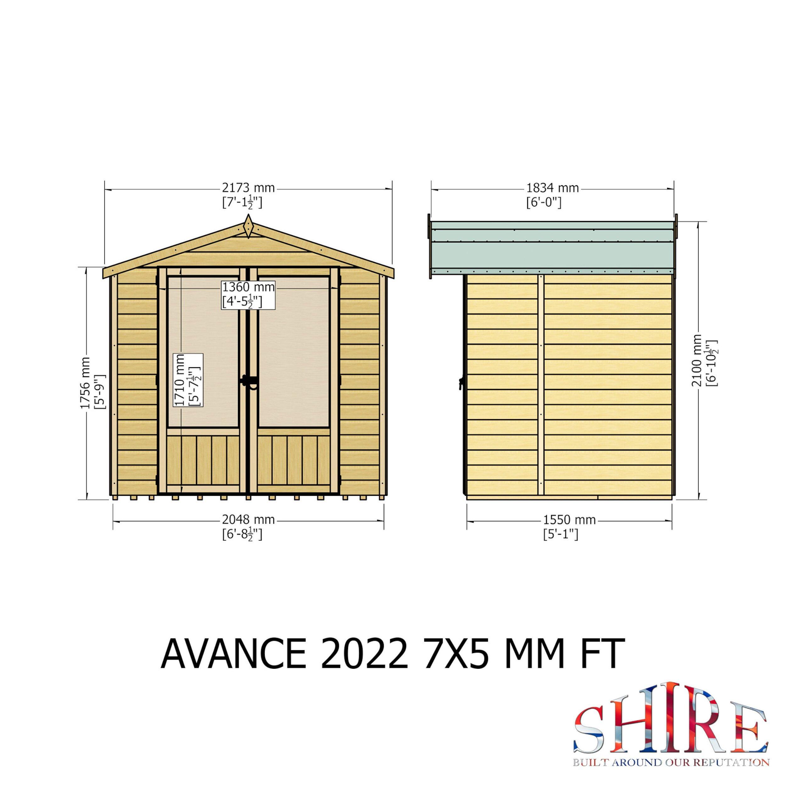 Wood - Shire - Avance Summerhouse - 4