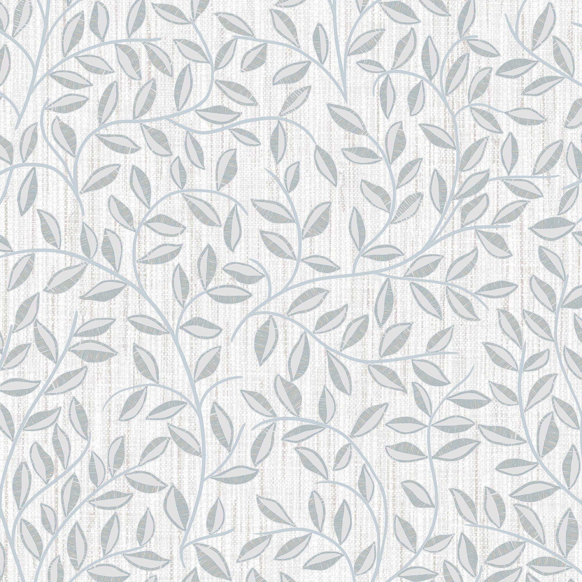 Duck Egg - Superfresco - Superfresco Willow Leaf Duck Egg Wallpaper - 2