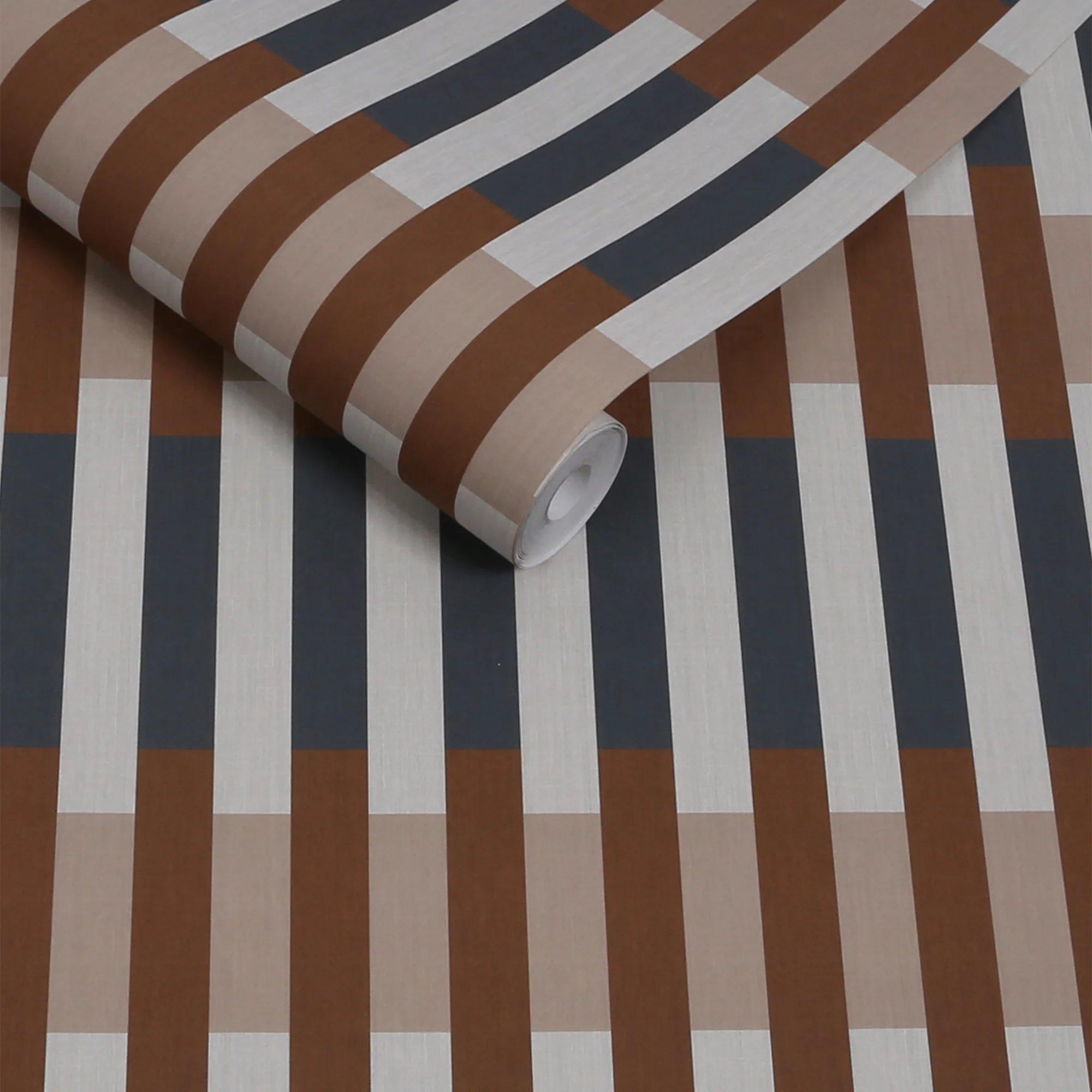 Caramel - MADE - Sirio Striped Wallpaper - 3