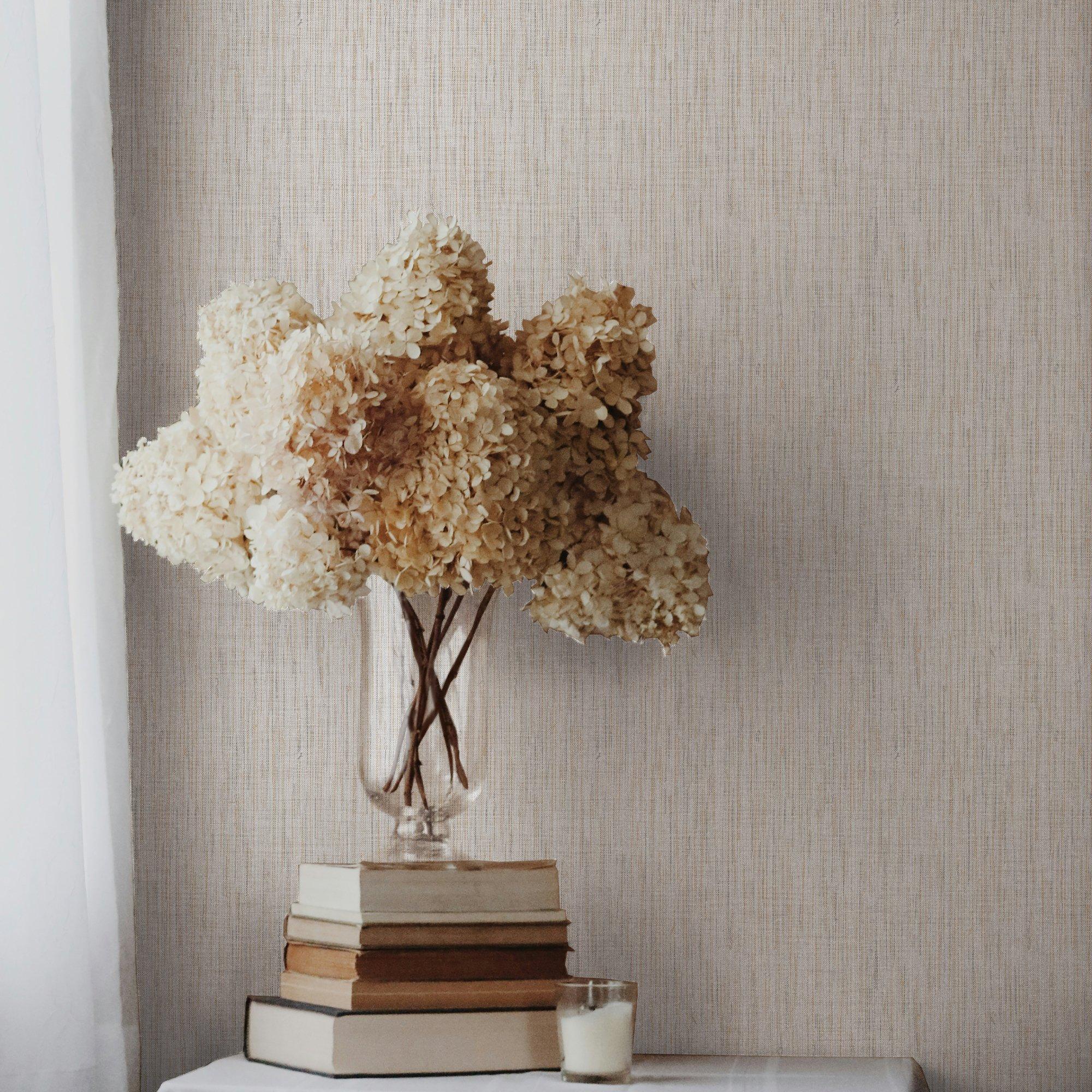 Copper - Superfresco - Superfresco Linden Texture Copper Wallpaper - 1