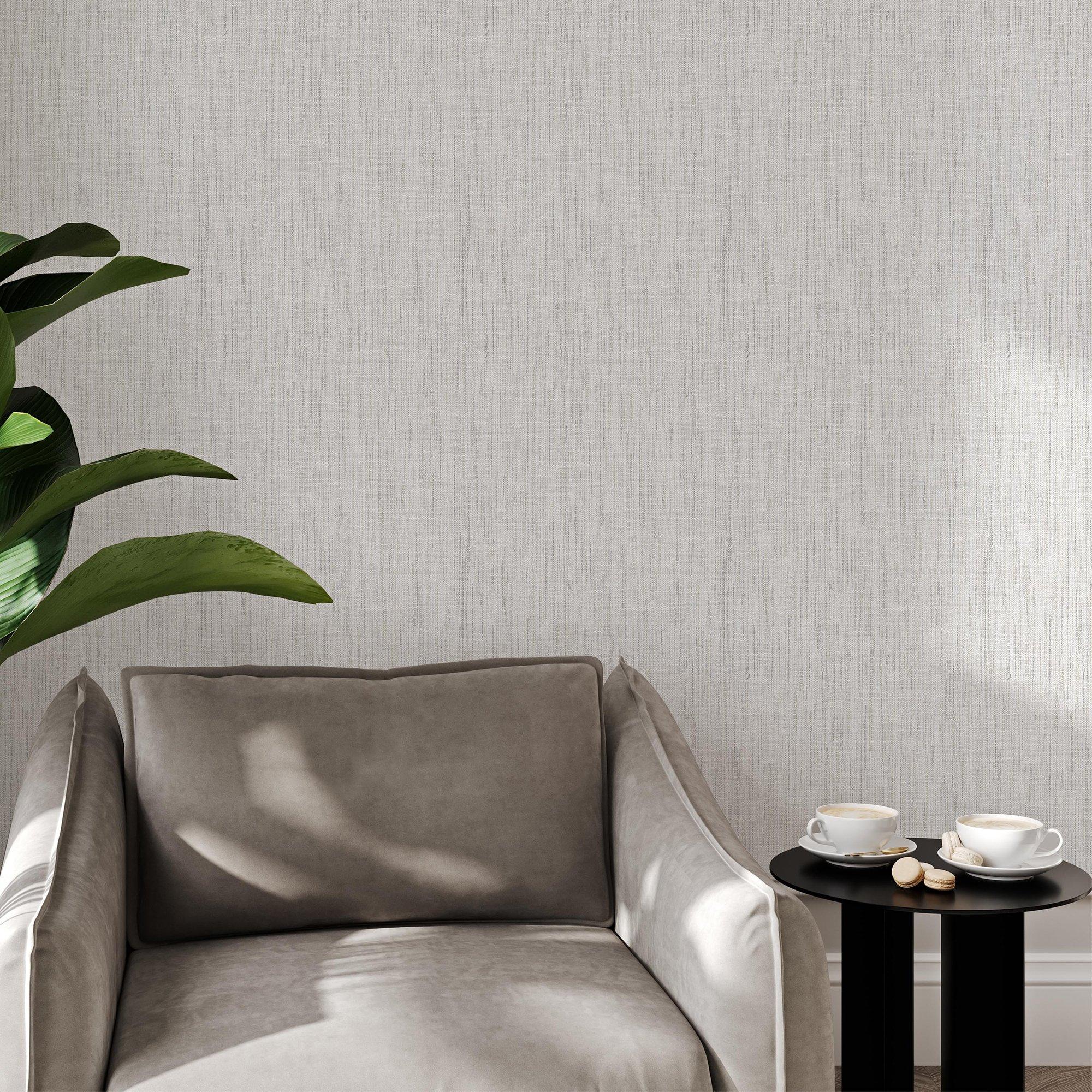 Mocha - Superfresco - Superfresco Linden Texture Mocha Wallpaper - 1