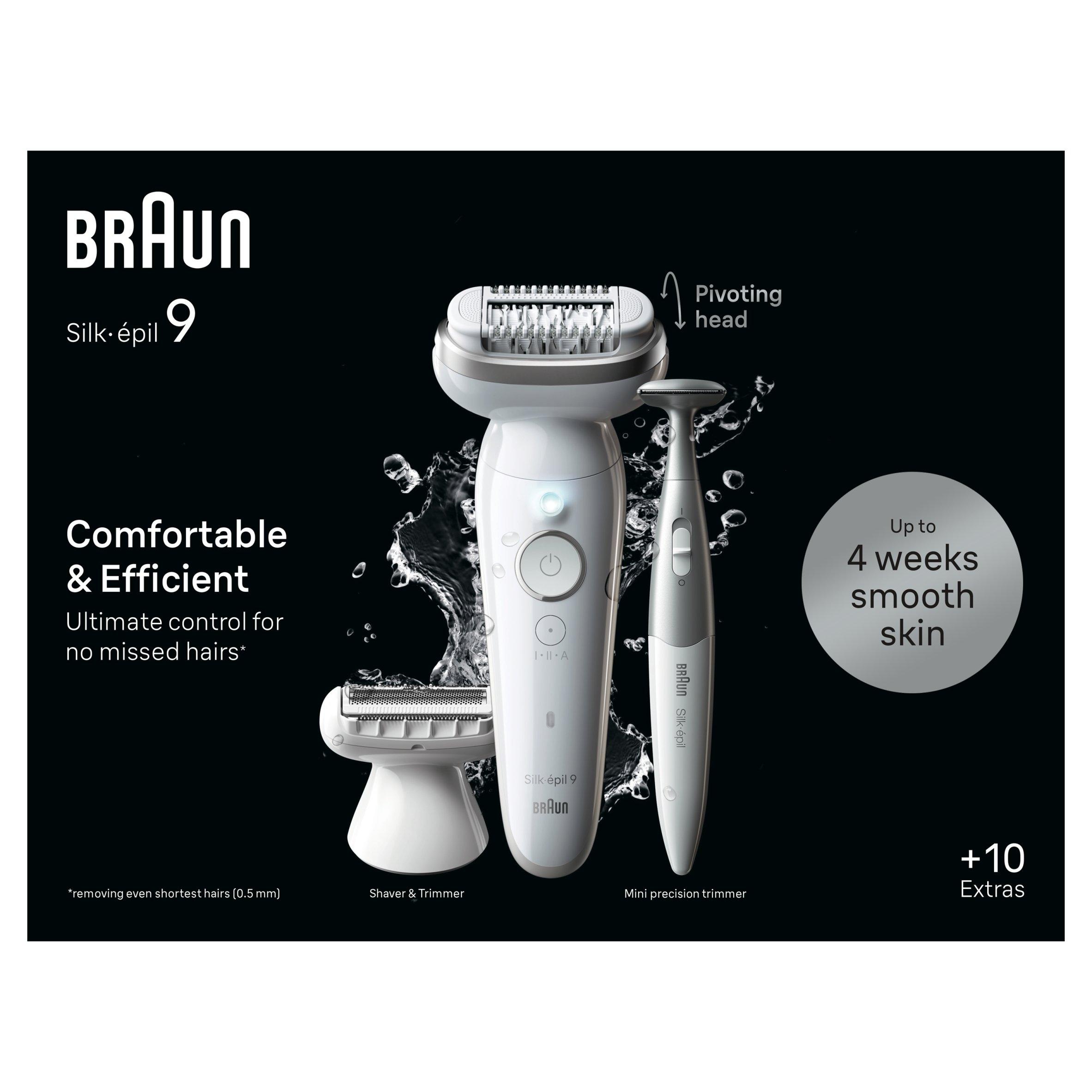 White - Braun - Braun Silk-epil 9 SE9-241 Epilator - 2