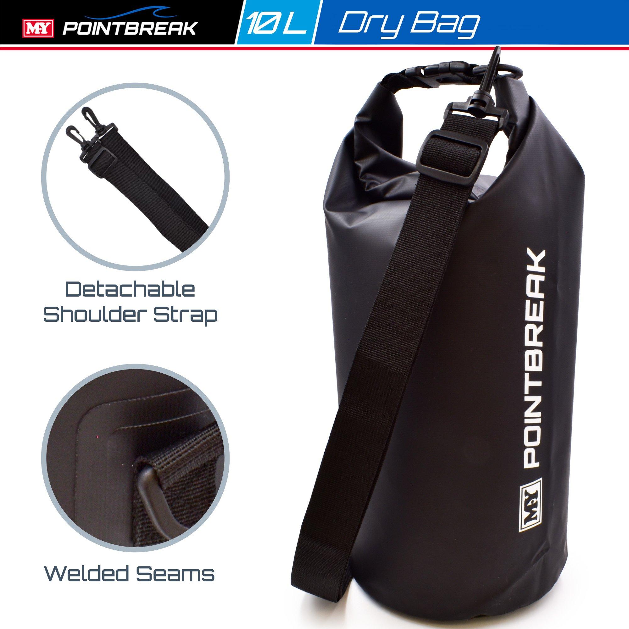 Black - Planet Direct - M.Y Point Break 10L Dry Bag - 2