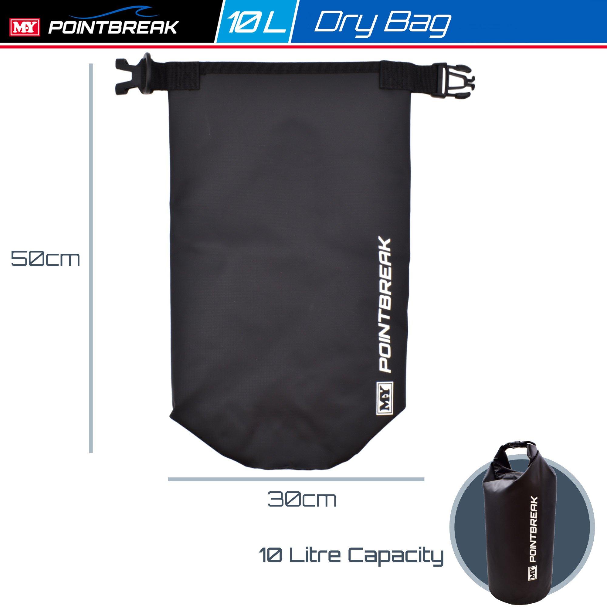 Black - Planet Direct - M.Y Point Break 10L Dry Bag - 3