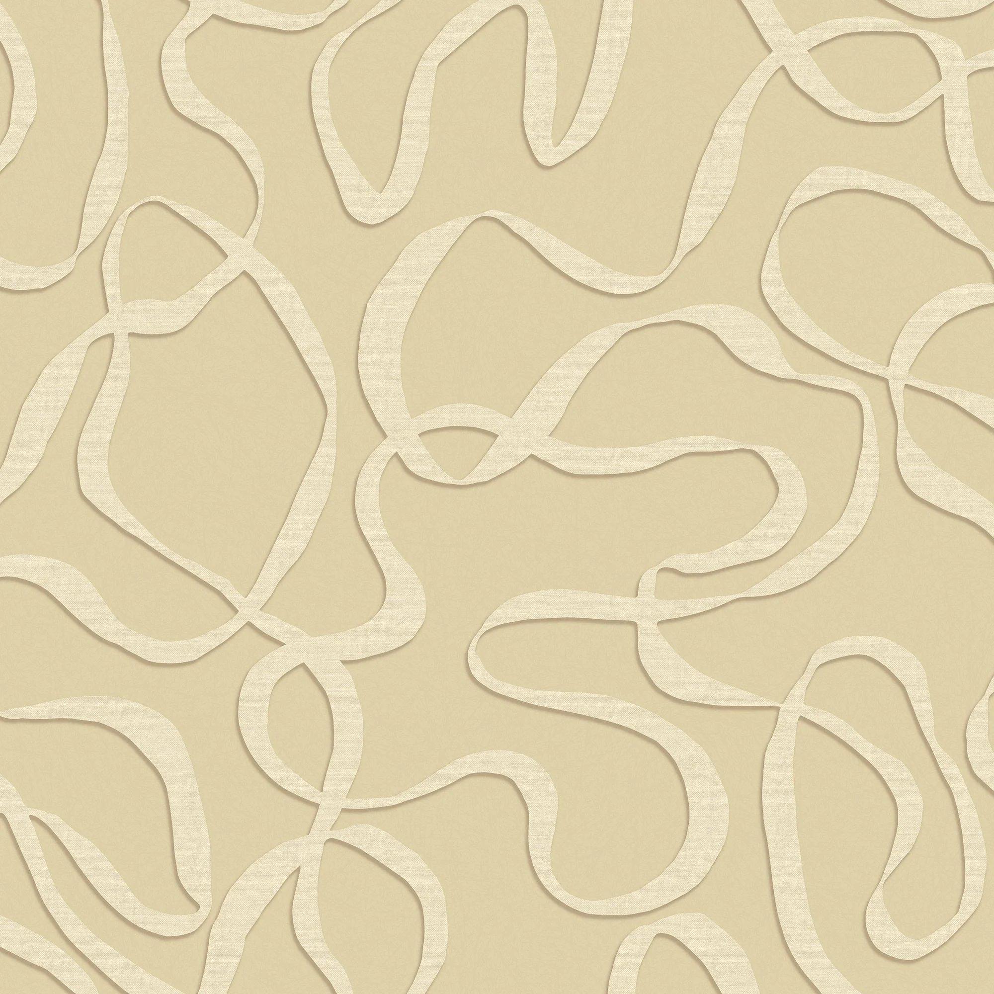 MADE Varri Abstract Lines Wallpaper