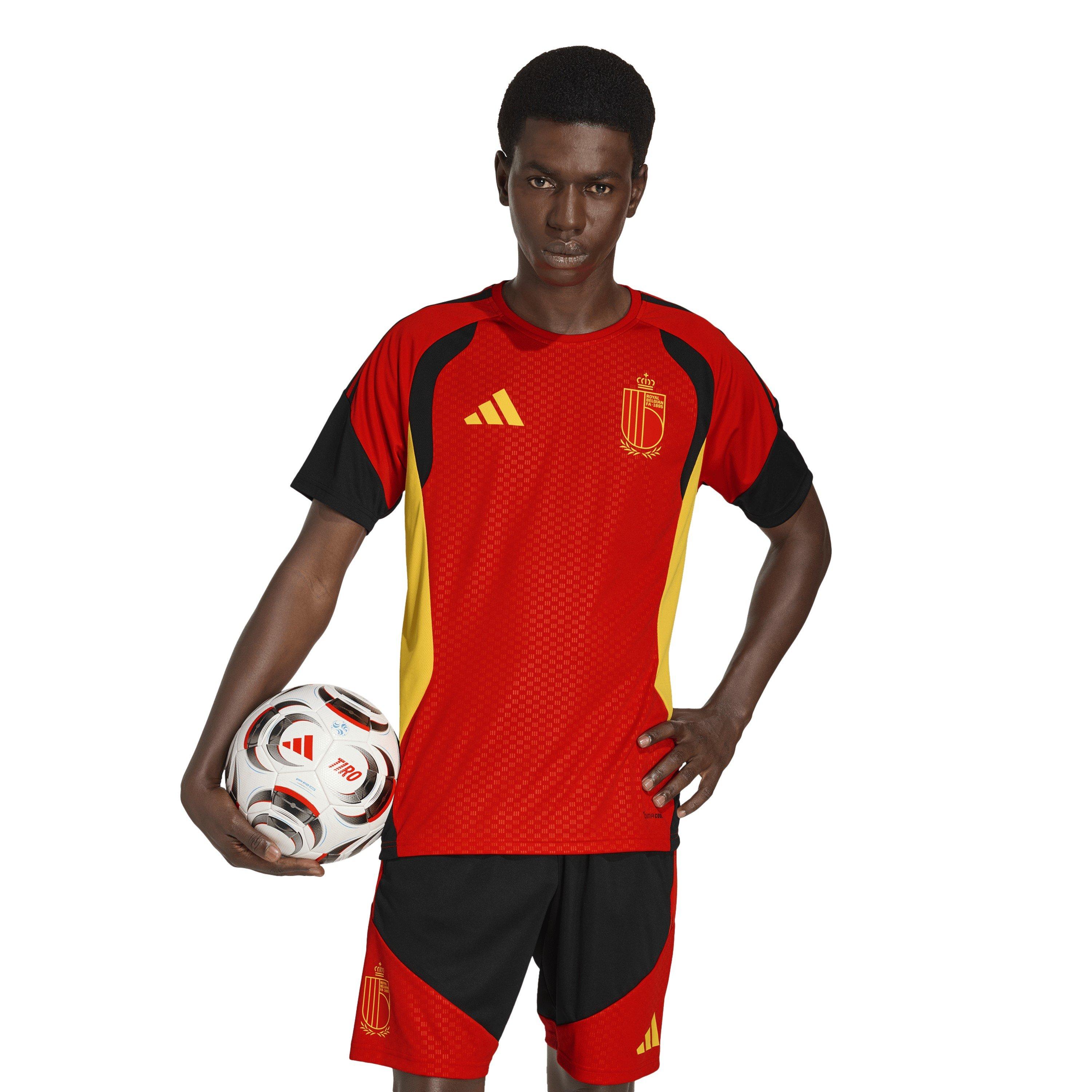Red/Black - adidas - Belgium Training Shirt World Cup 2026 Mens - 3