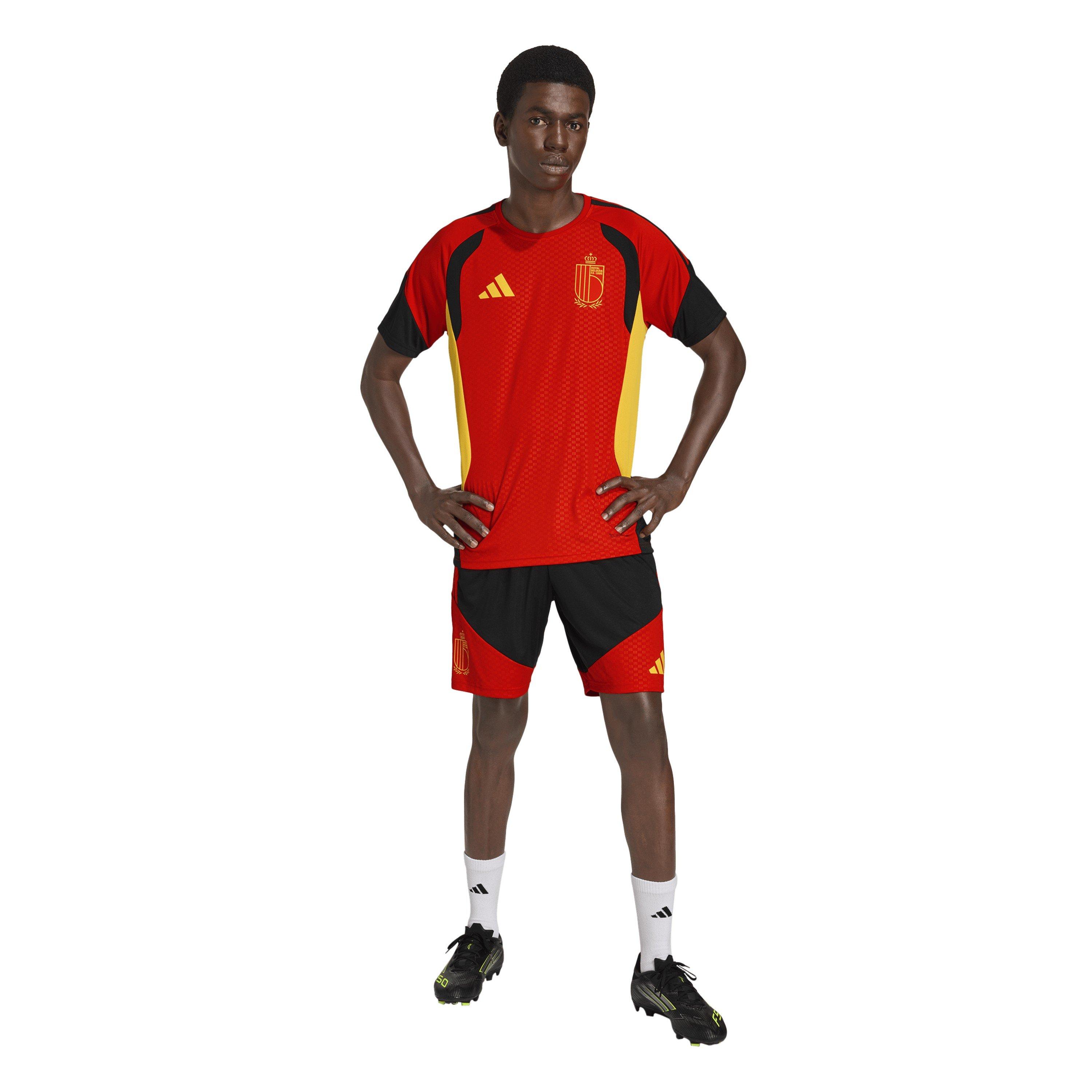 Red/Black - adidas - Belgium Training Shirt World Cup 2026 Mens - 7
