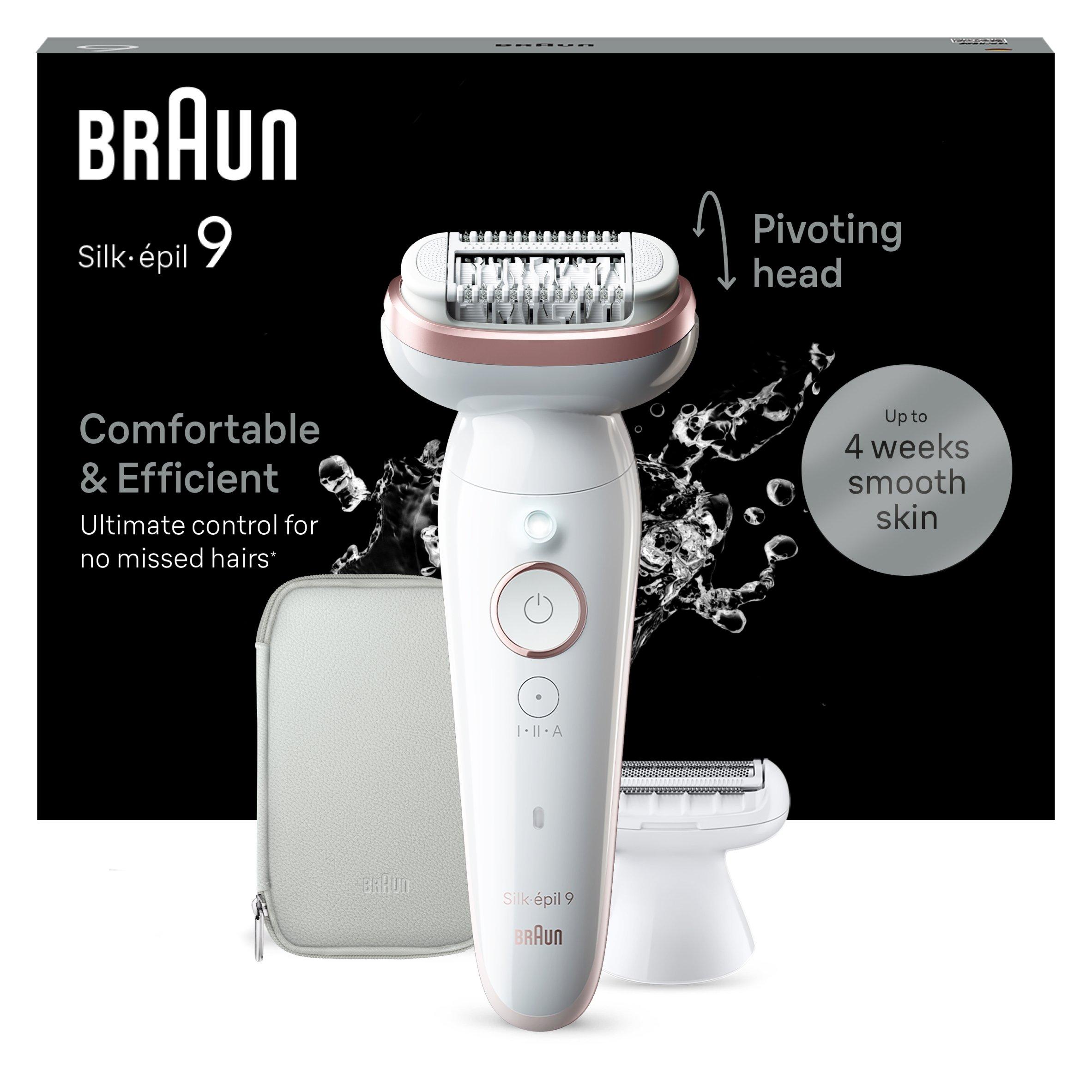 White - Braun - Braun Silk-epil 9 SE9-030 Epilator - 1