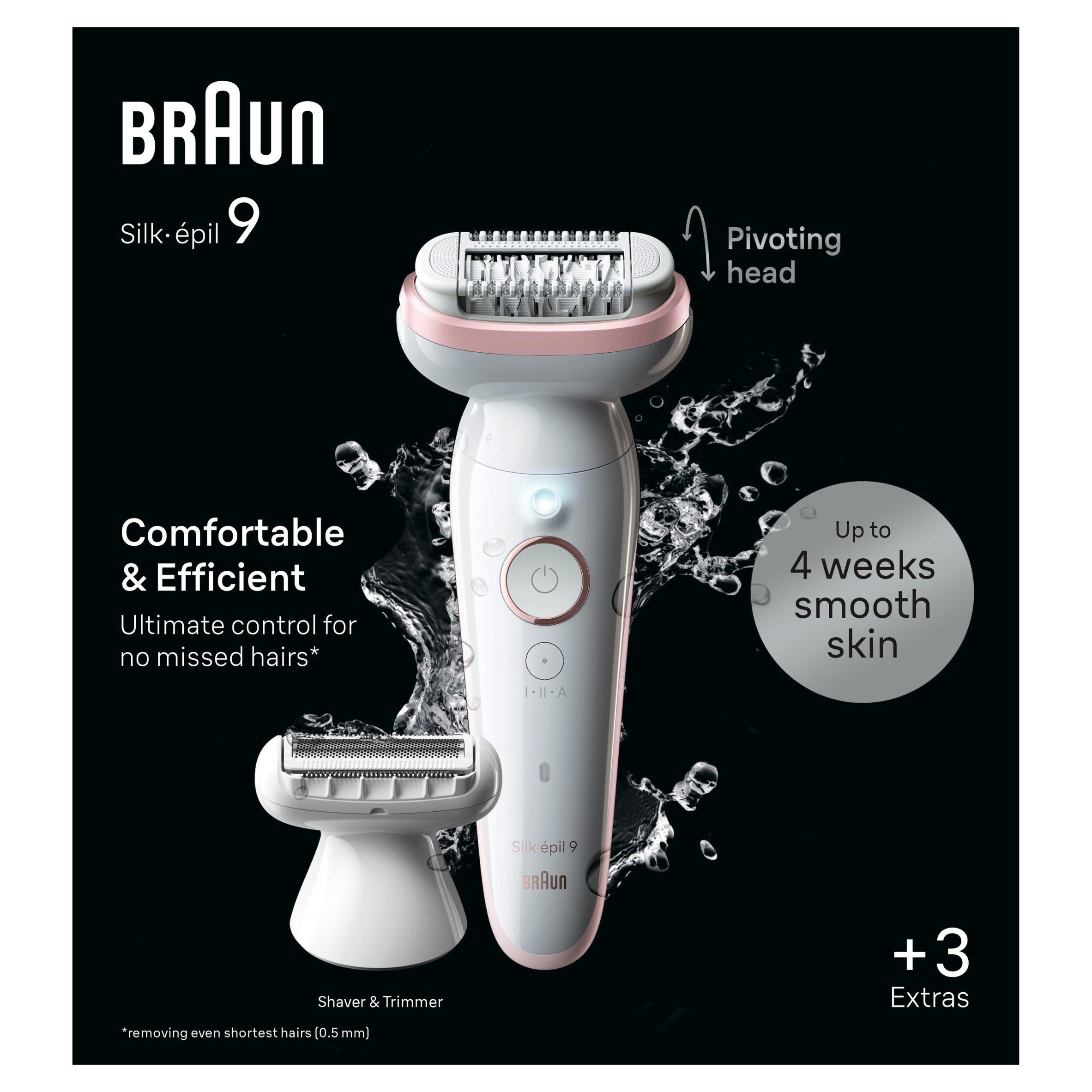 White - Braun - Braun Silk-epil 9 SE9-030 Epilator - 2