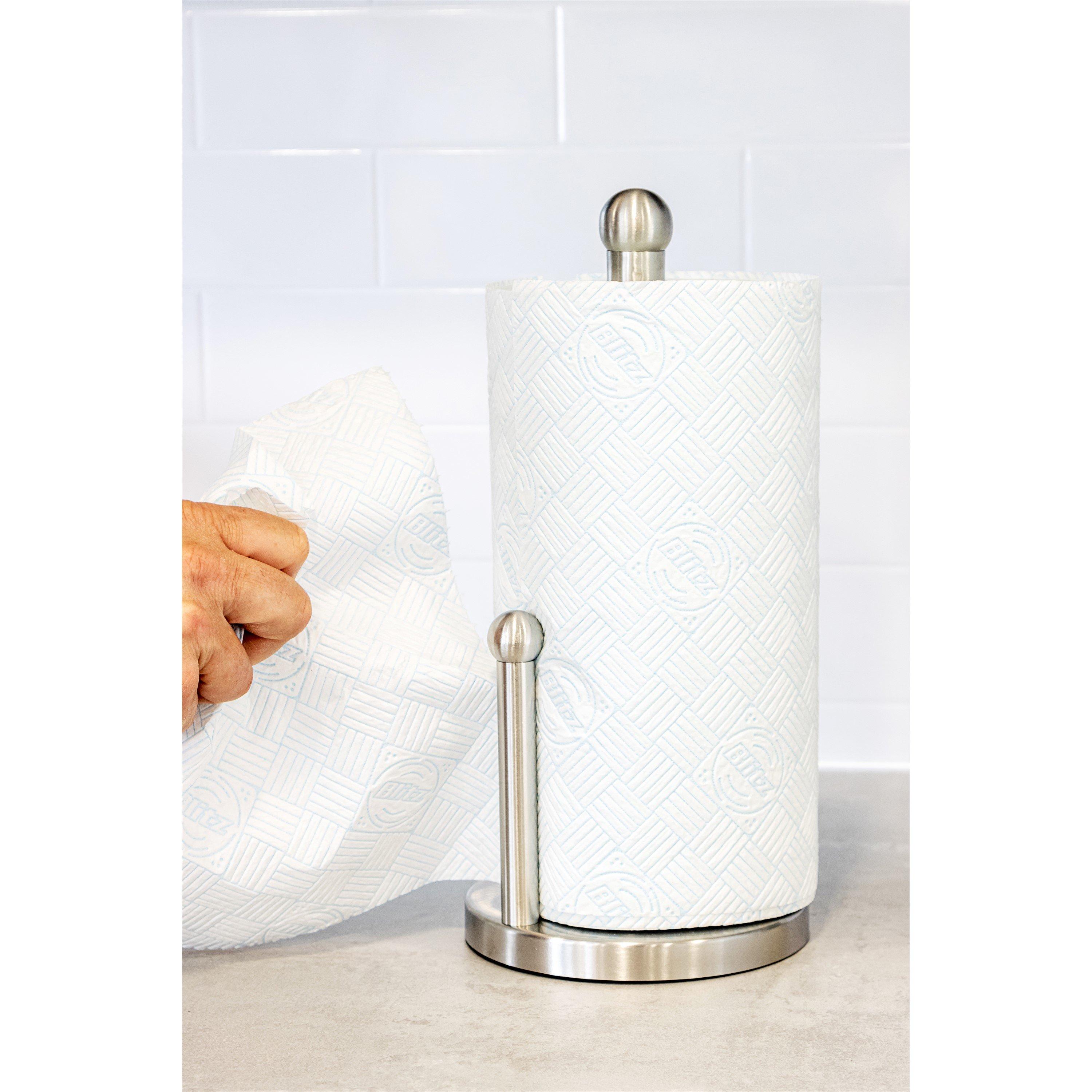 Silver - MasterClass - Stainless Steel Paper Towel Holder - 4