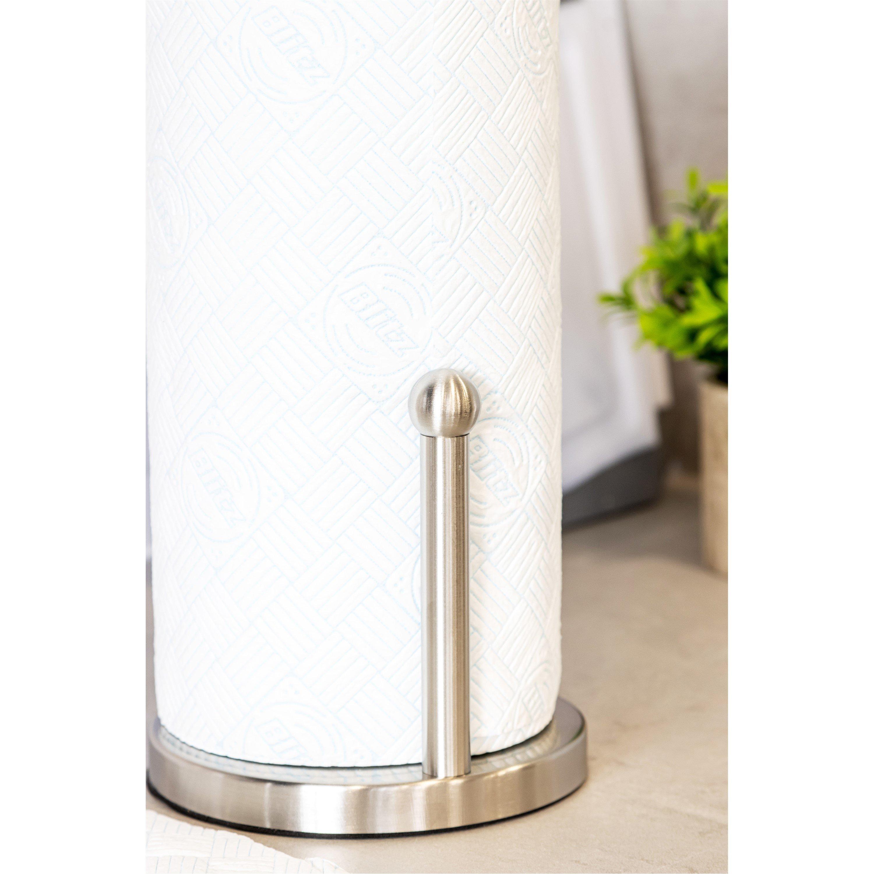 Silver - MasterClass - Stainless Steel Paper Towel Holder - 5