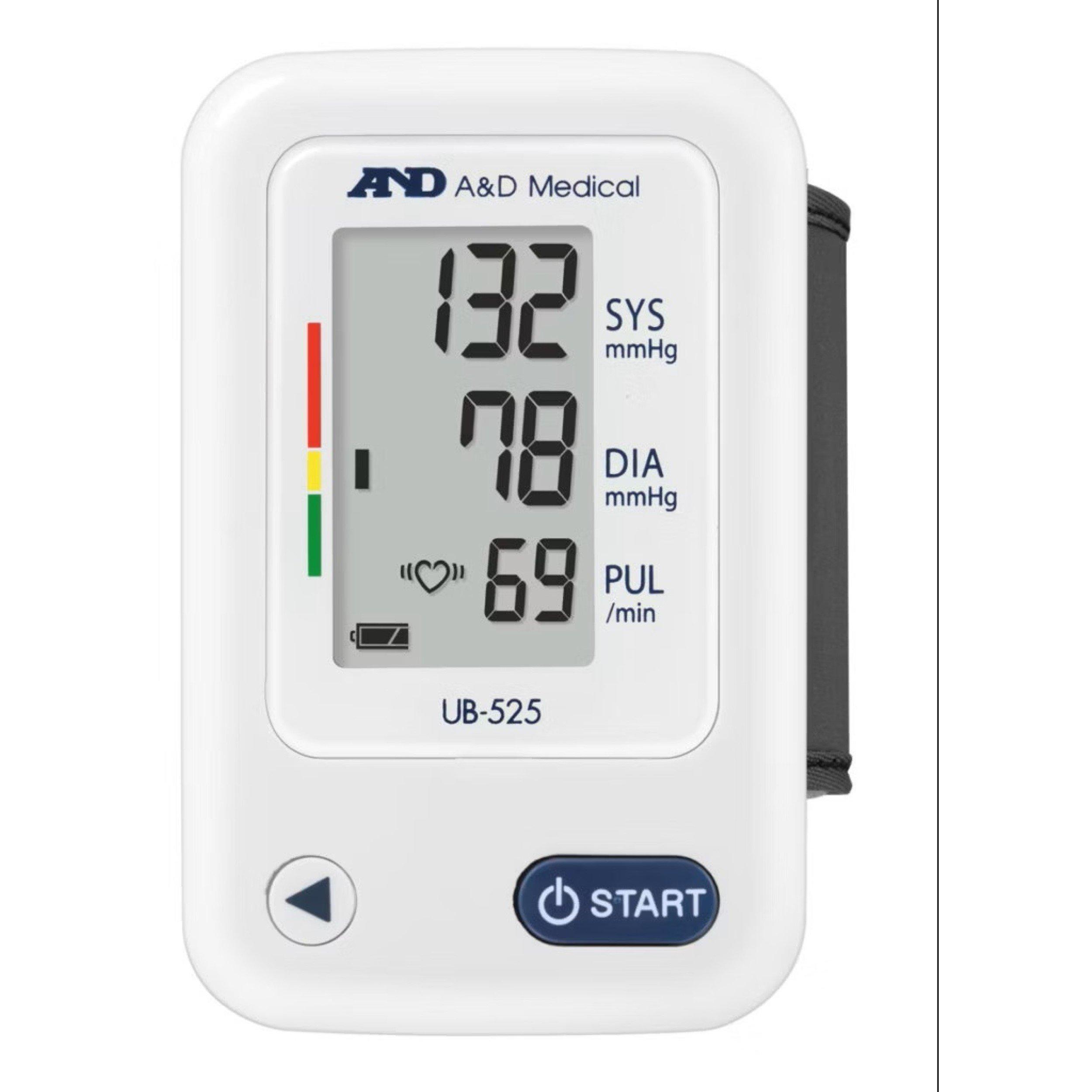 White - A and D - A&D Medical UB-525 Wrist Blood Pressure Monitor - 2