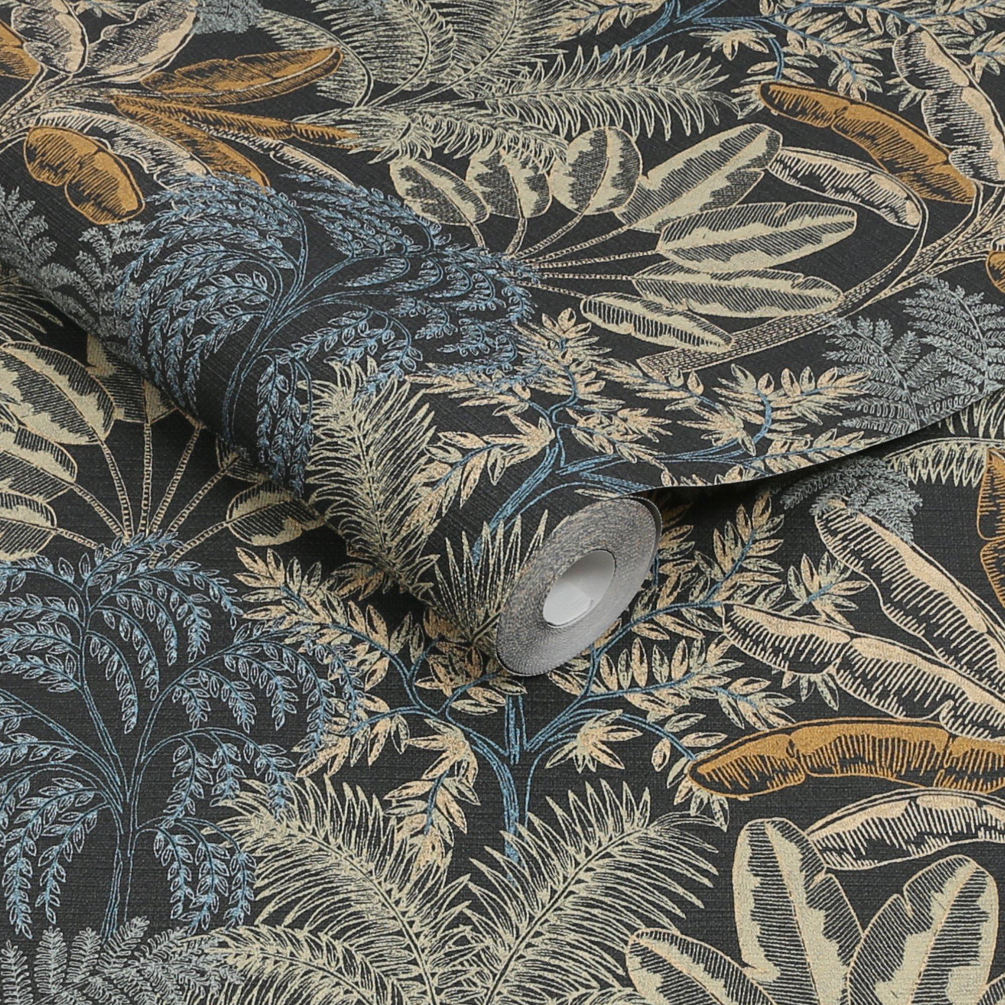 Midnight - Superfresco Easy - Intrigue Midnight Wallpaper - 3