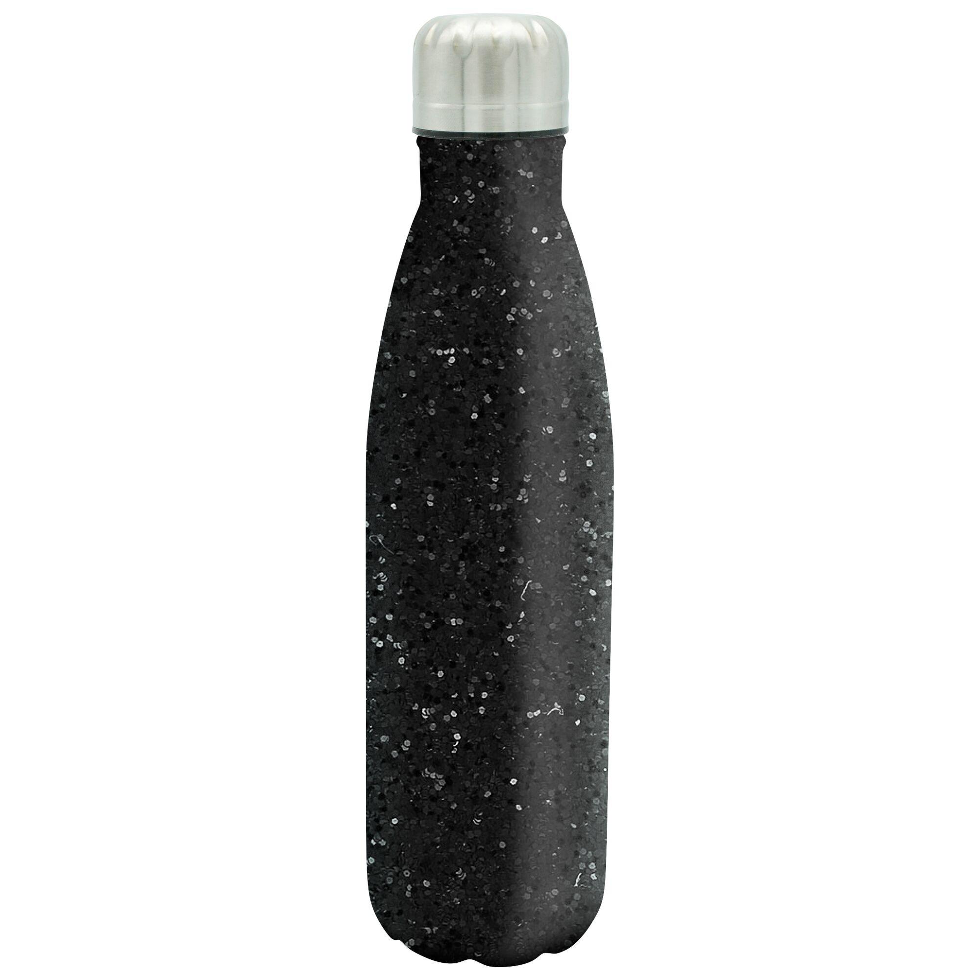 Black - Dare 2b - Metal Glitter Drinks Bottle - 2