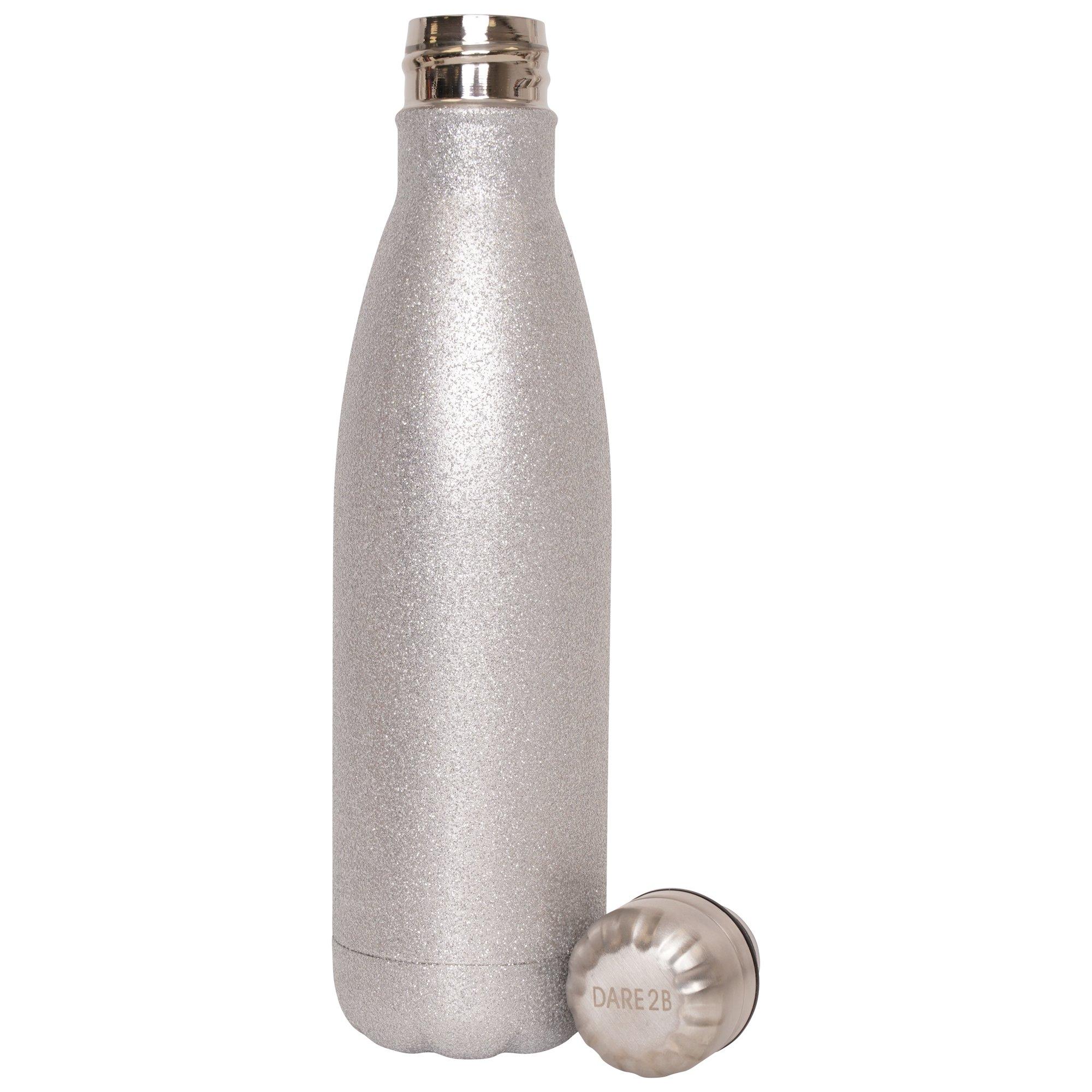 Silver - Dare 2b - Metal glitter bottle - 2