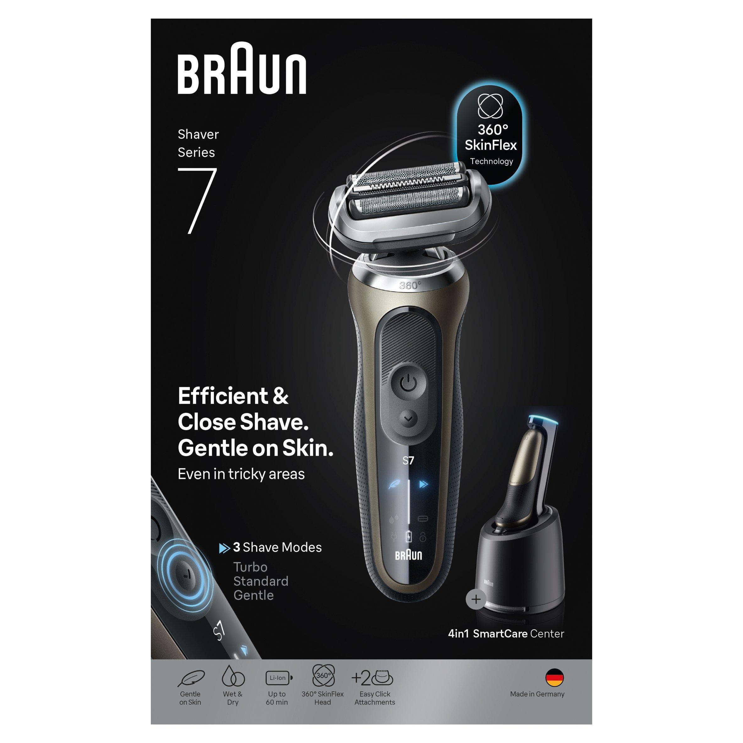 Gold - Braun - Braun Series 7 Shaver 72-C7650CC - 2