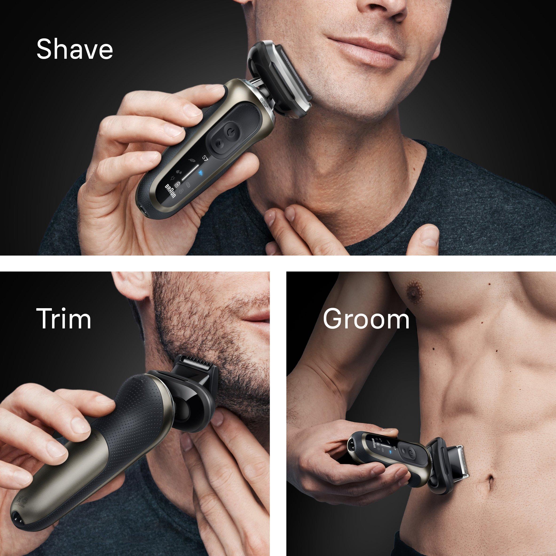 Gold - Braun - Braun Series 7 Shaver 72-C7650CC - 8