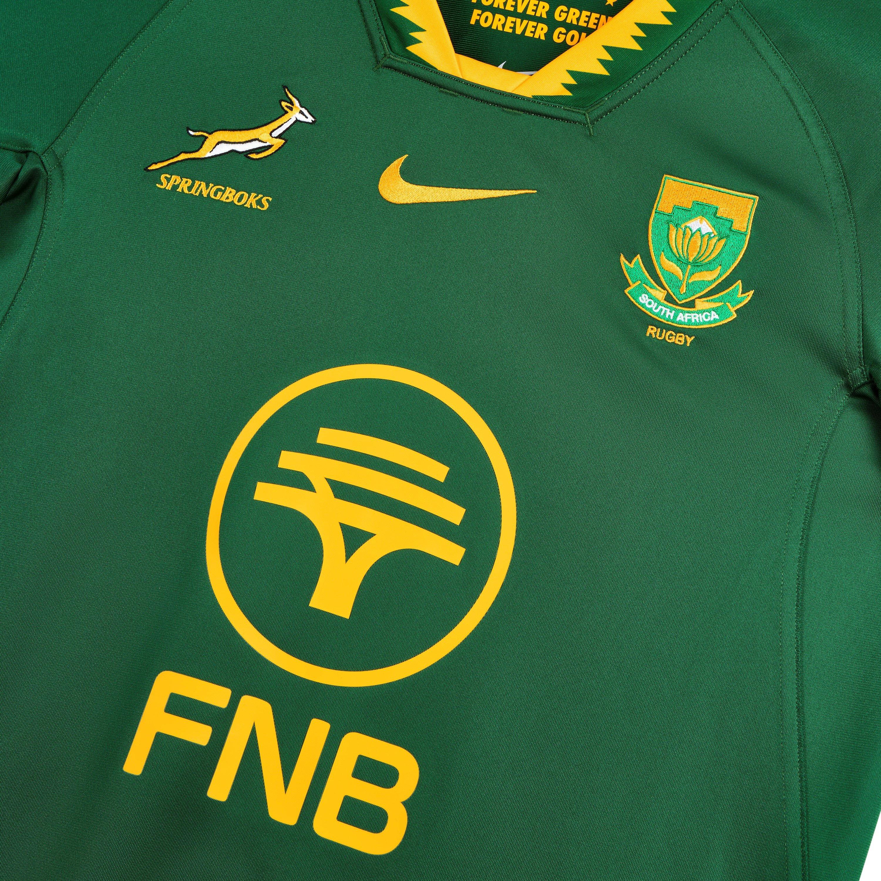 Gorge Green - Nike - Mens Springboks Authentic Home Shirt 2026 - 4
